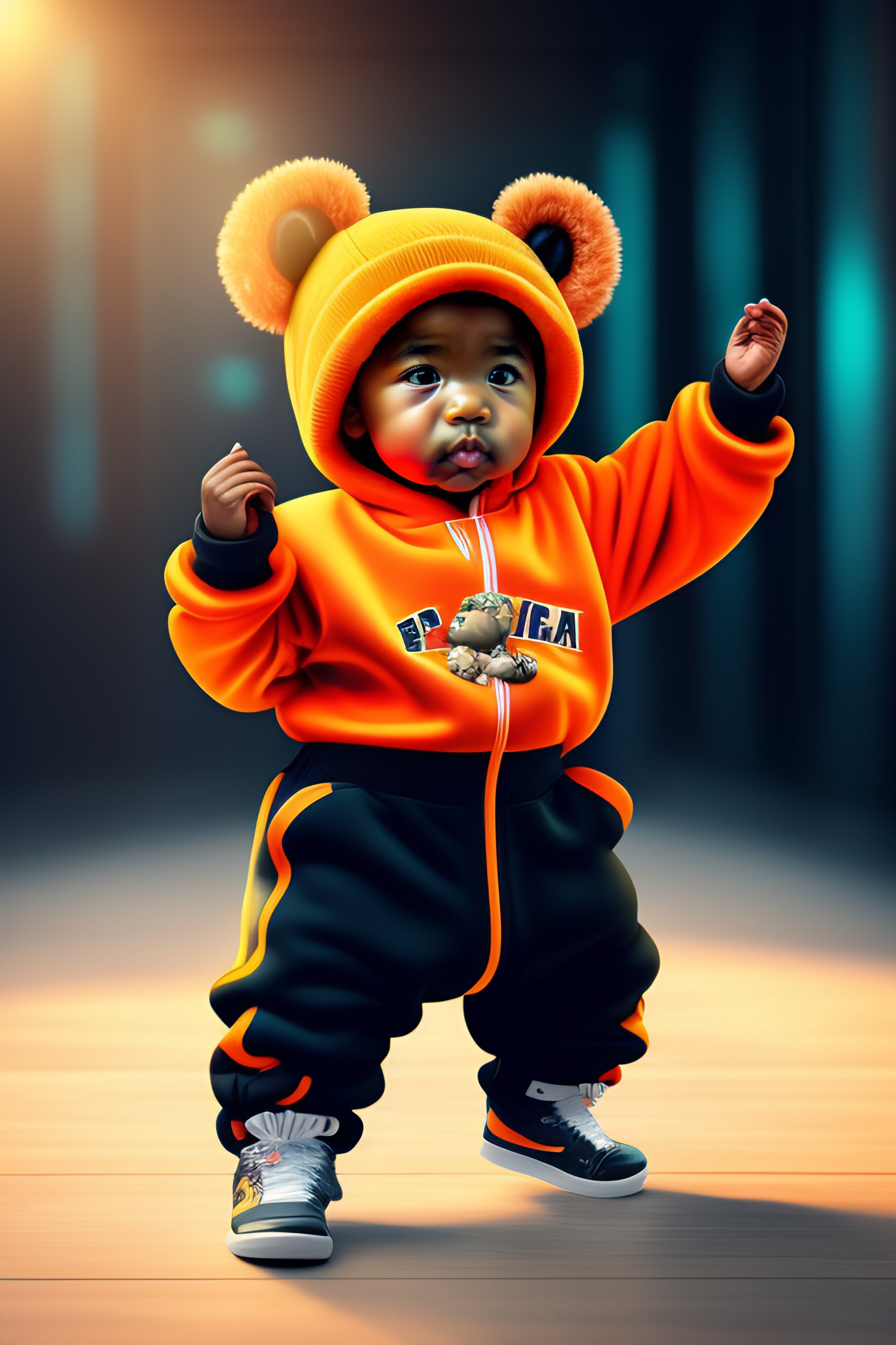 Baby hip shop hop clothes