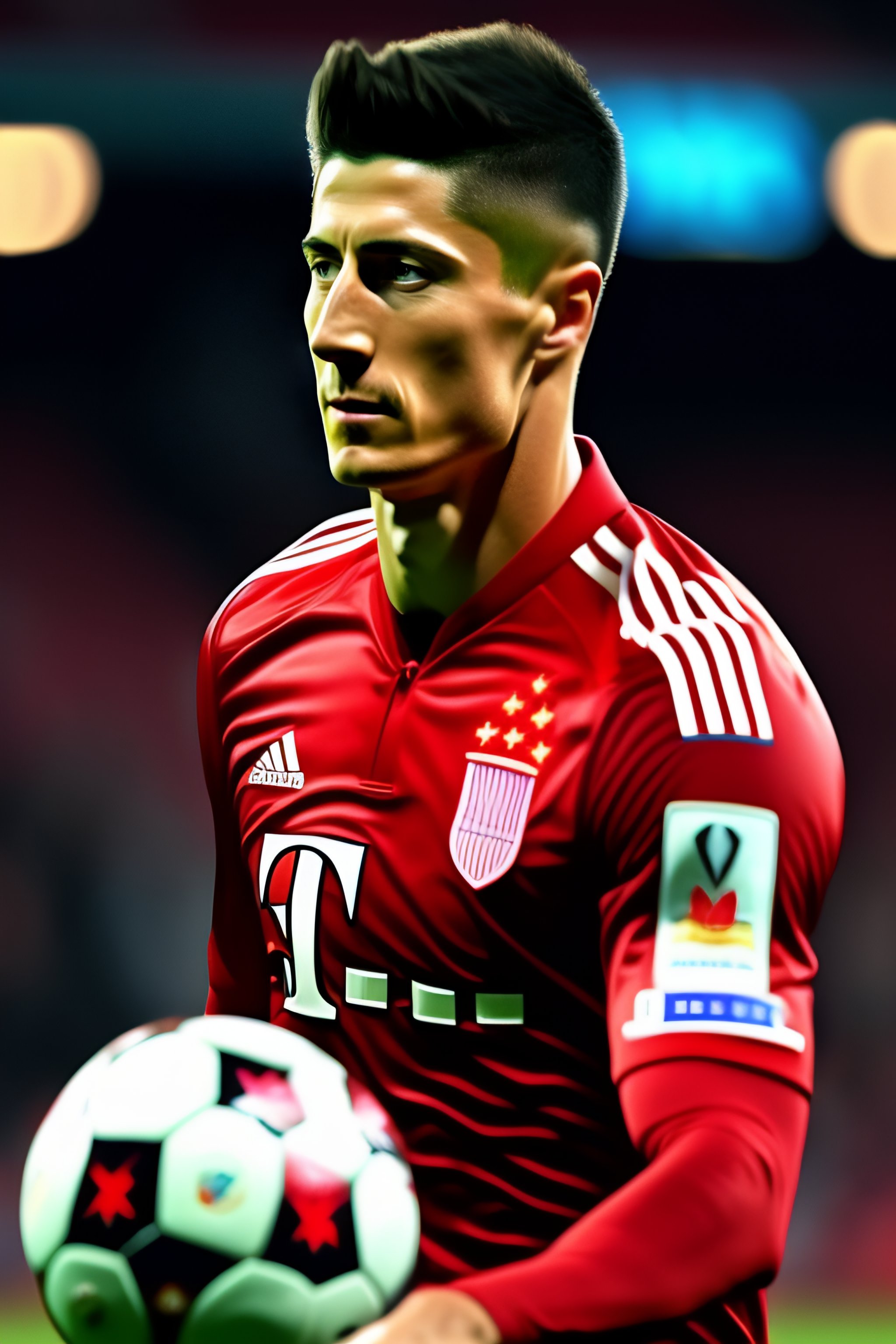 Lexica - Robert lewandowski as a solider