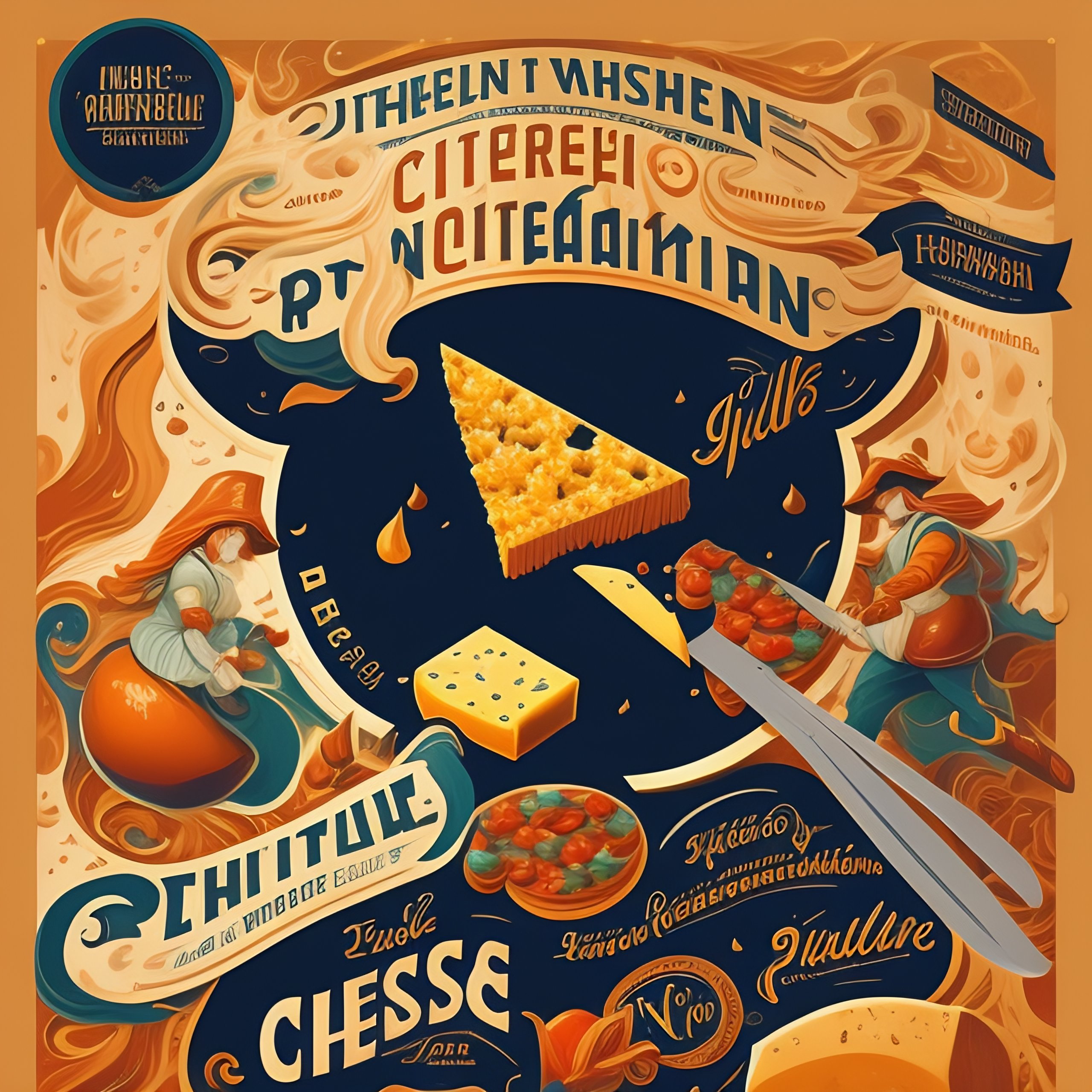 Lexica - Cheese revolution, by wasim kashin, trending on artstation