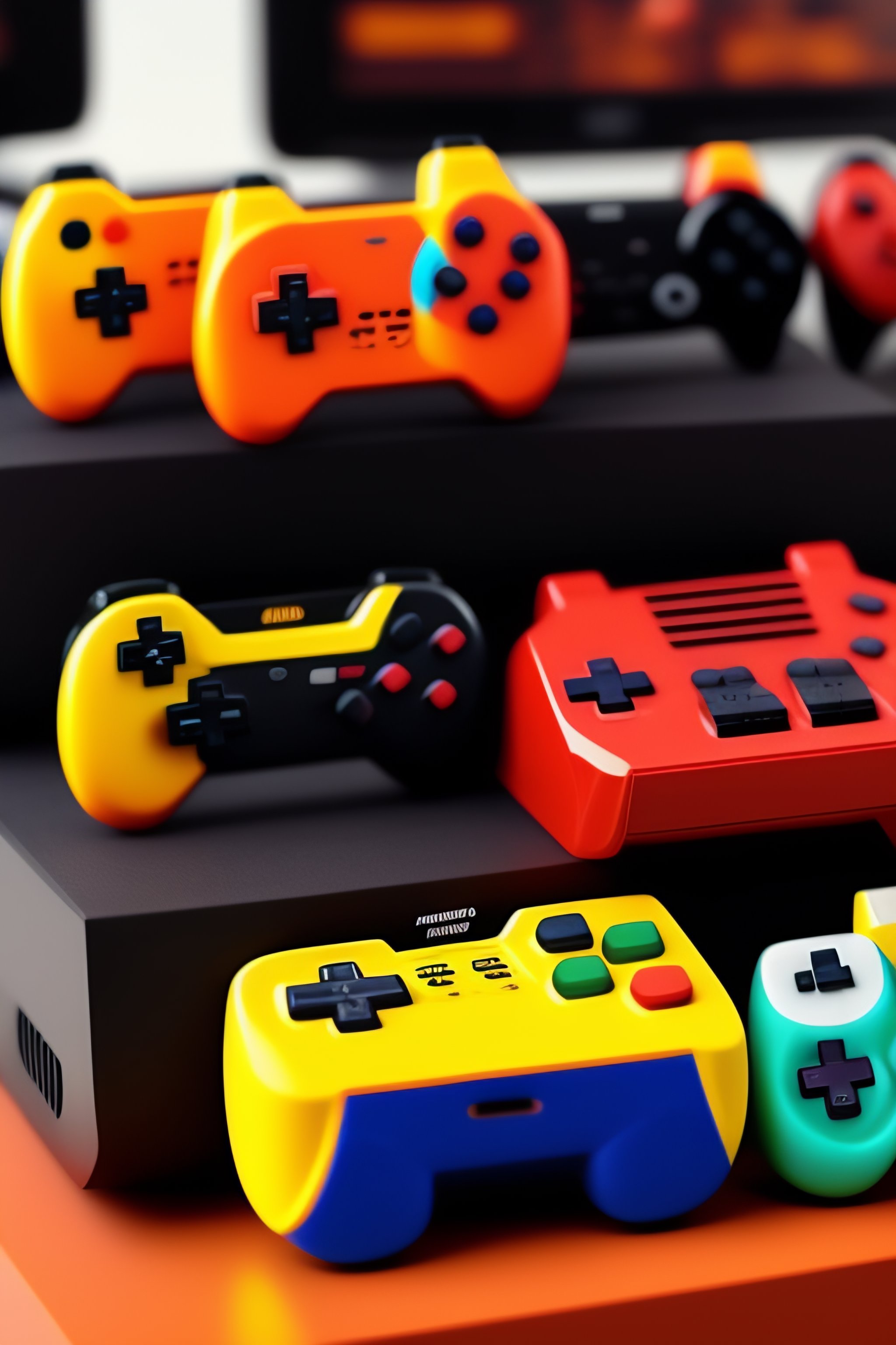 Lexica - A city made of n64 video game consoles