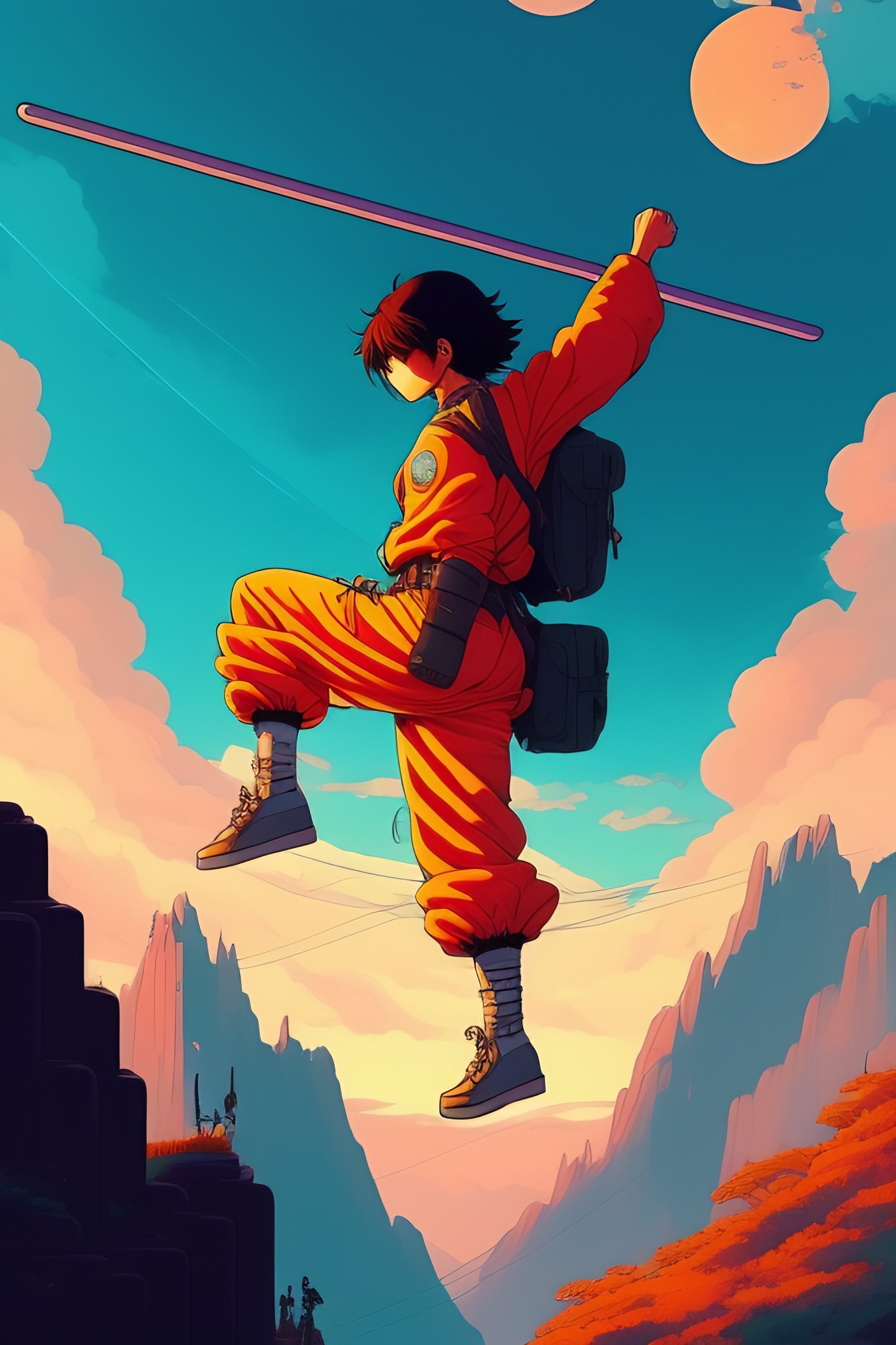 Lexica Jesus hanging on the cross ,style of Laurie Greasley, studio