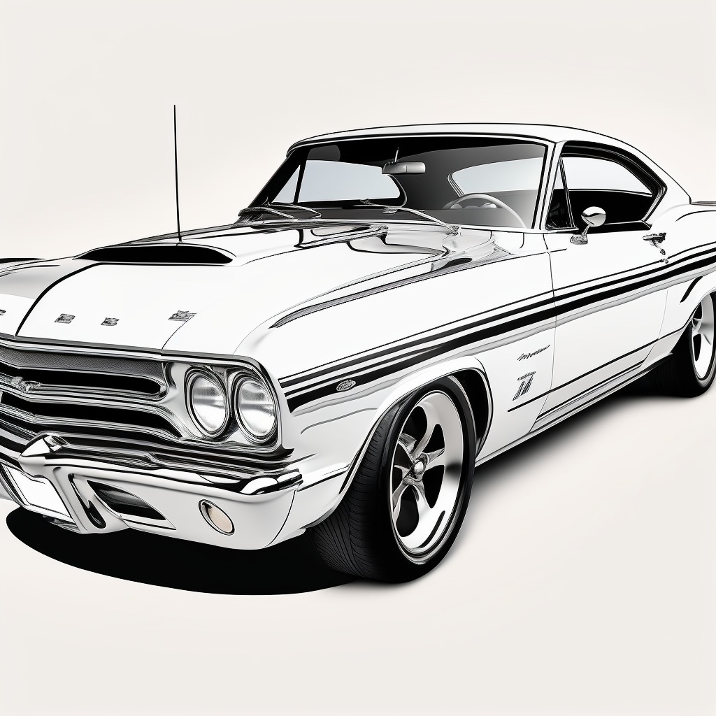 chevelle coloring pages