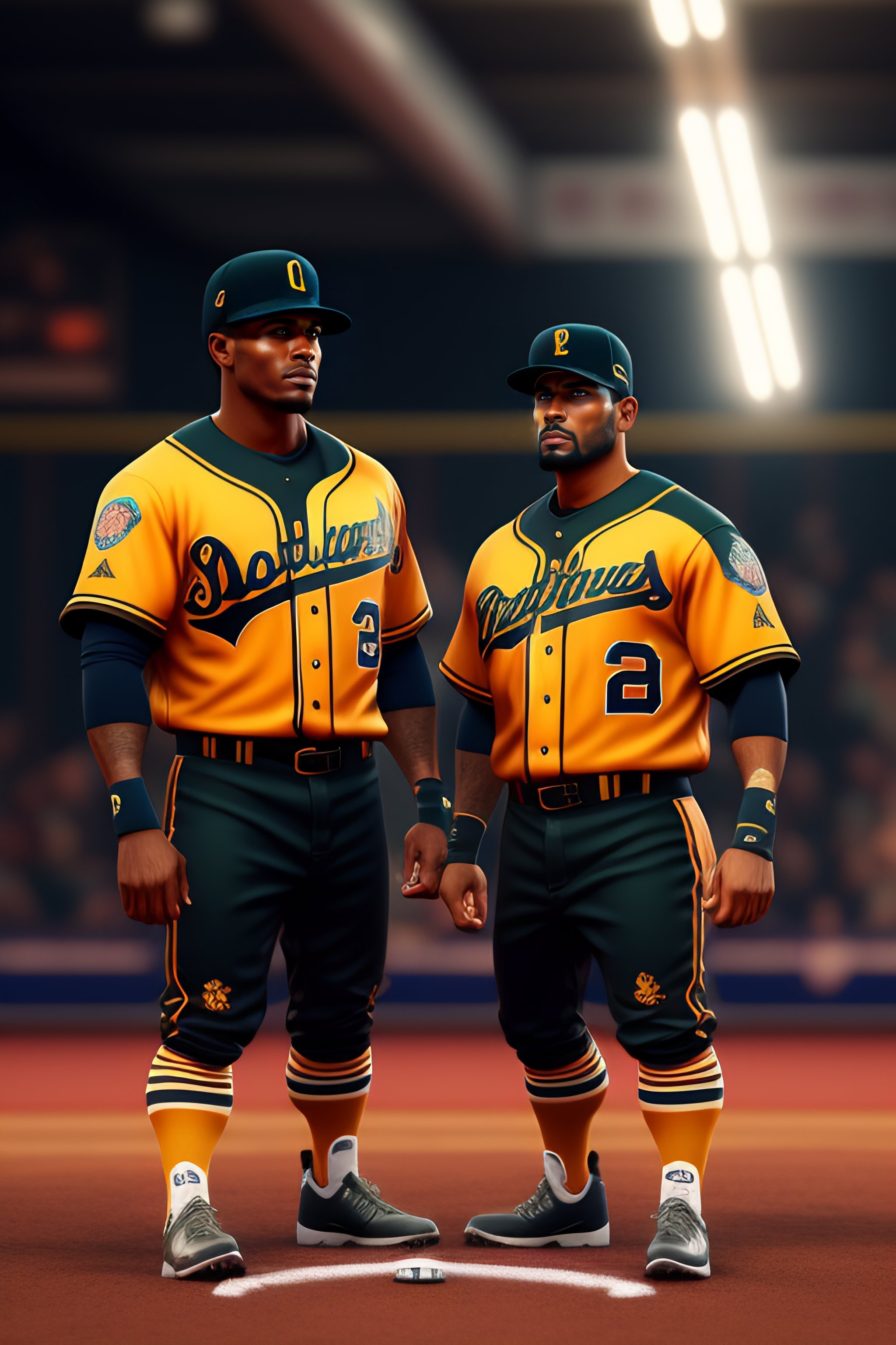 Lexica - the rottweilers of california baseball uniform team mockup