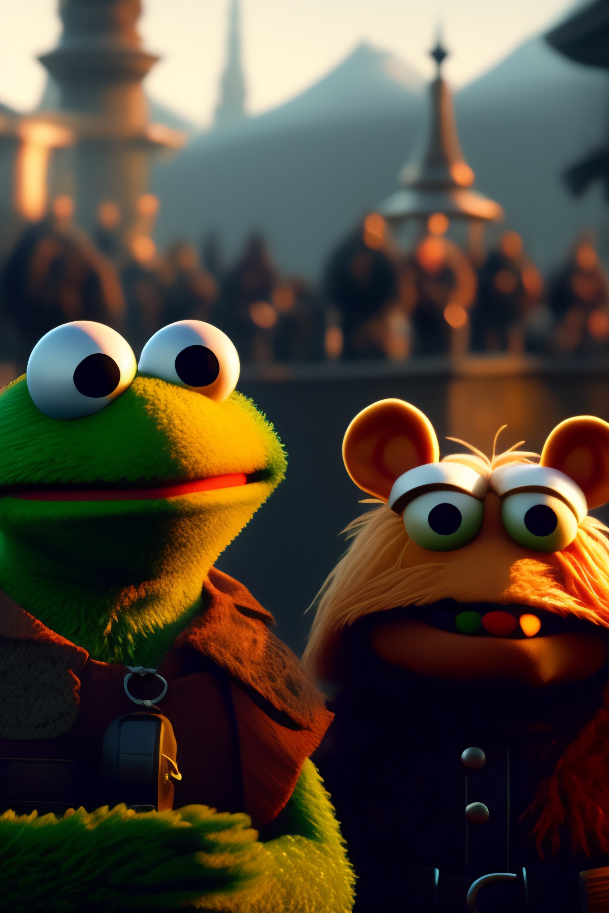 Lexica - Evil muppets, dark, dingy,