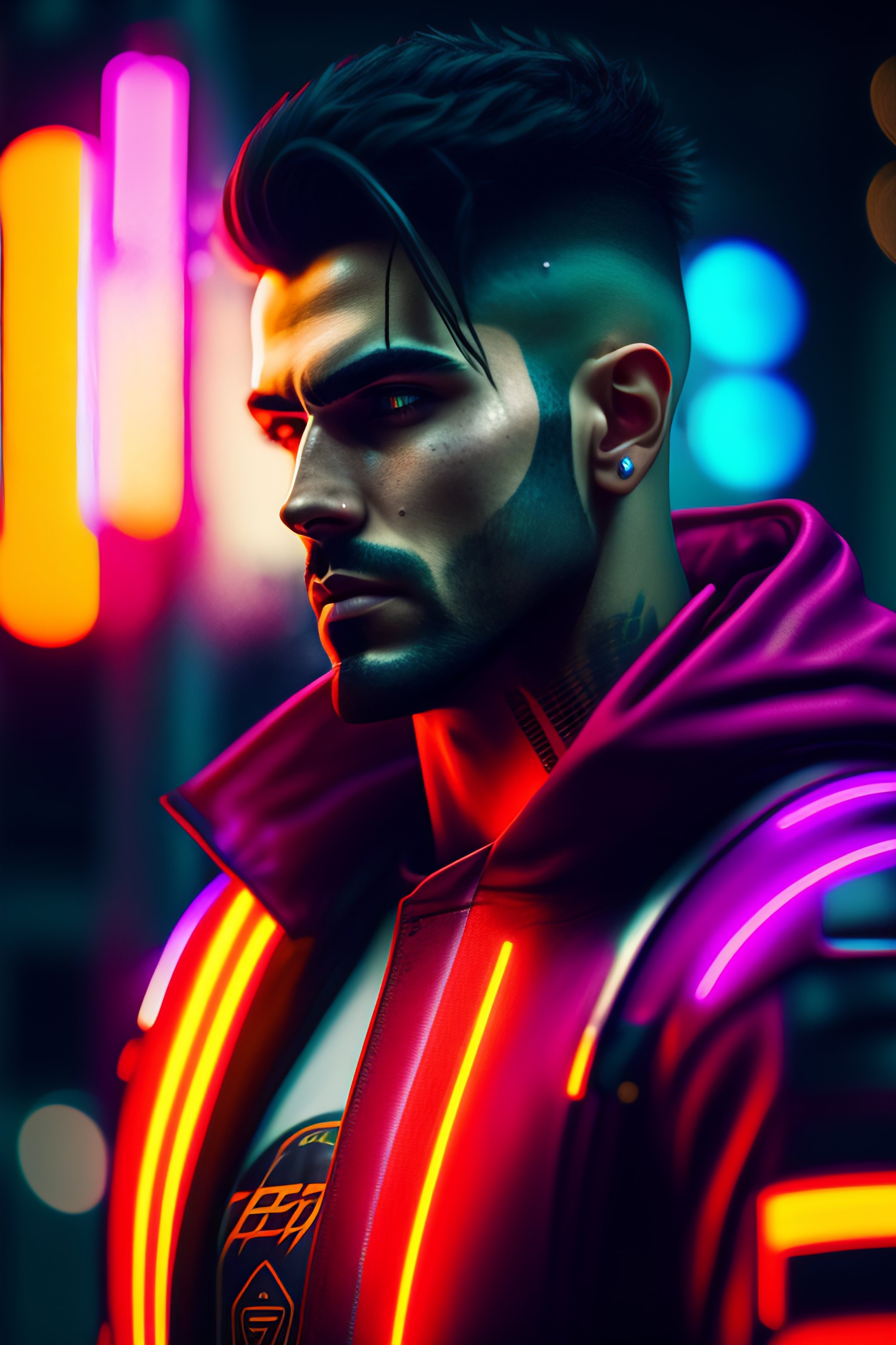 Lexica - German Garmendia, cyberpunk 2 0 7 7, cyberpunk, photorealistic ...