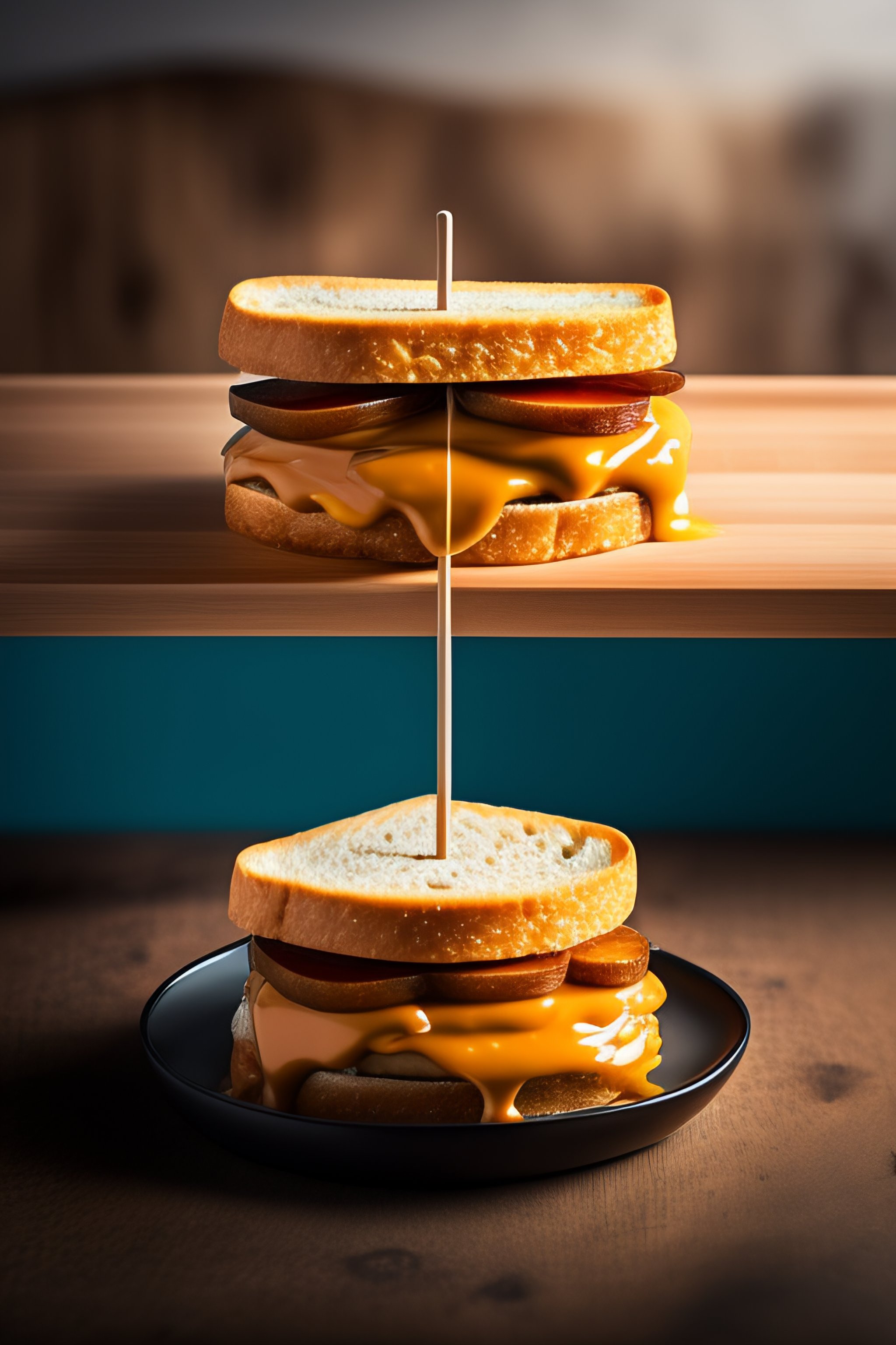 Lexica A peanut butter and fish sandwich