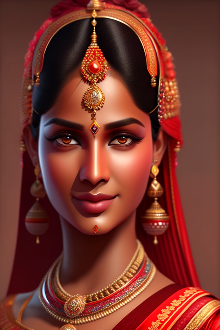 Lexica - Generate a realistic humanoid mata sheronwali with four hand ...