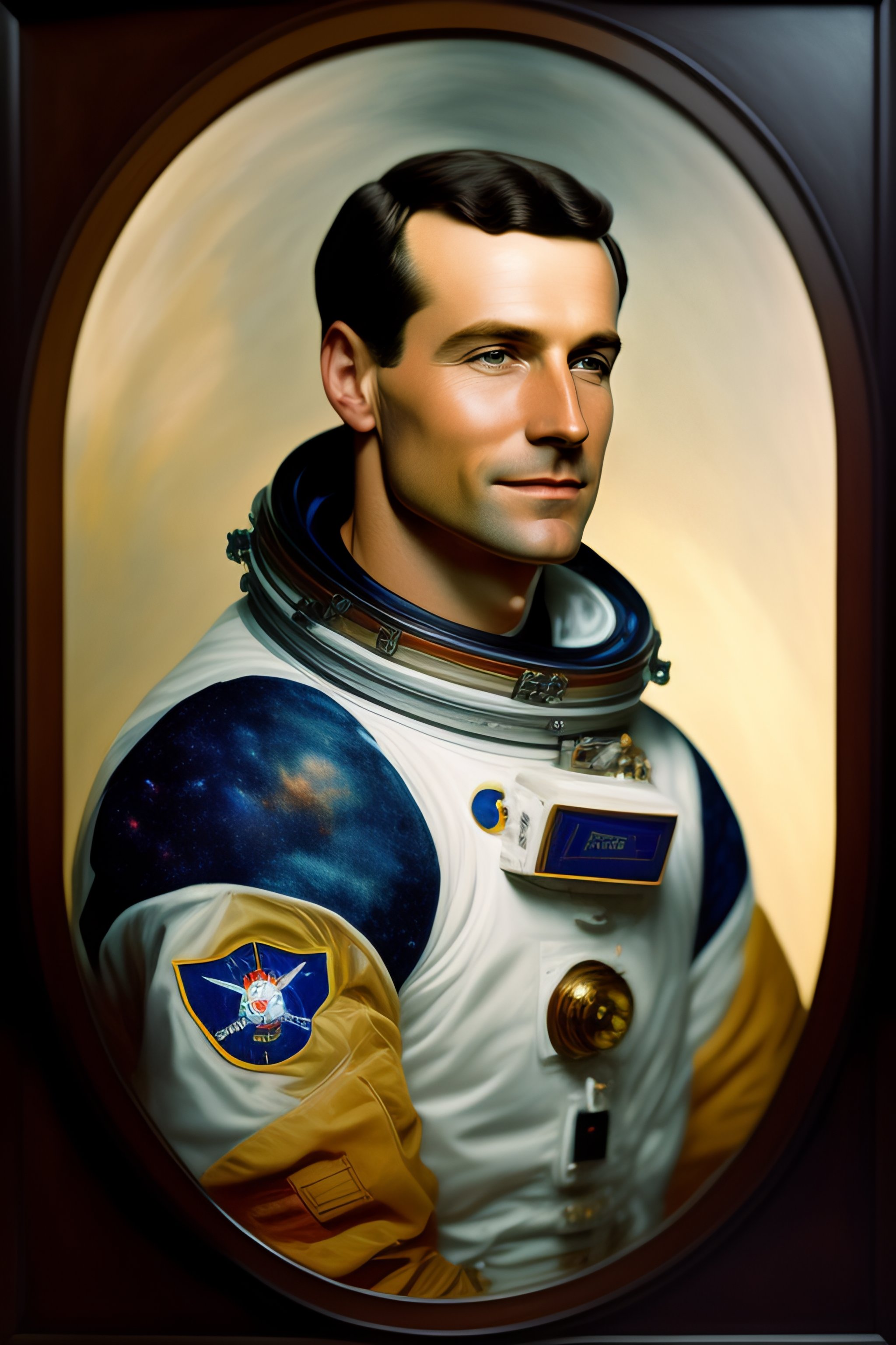 Lexica - Portrait of Johannes Berentzen as an astronaut