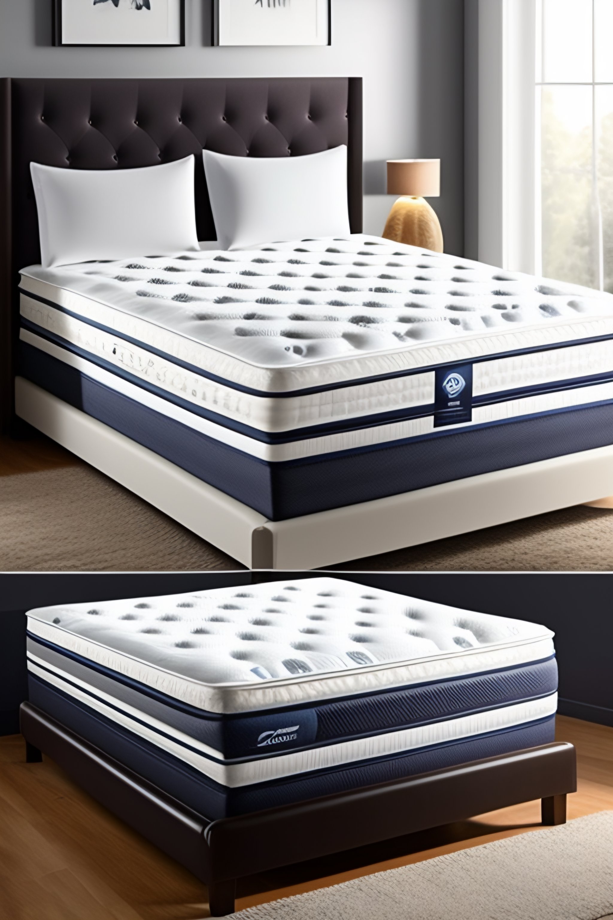 Serta perfect sleeper luxury hybrid outlet glenmoor super pillowtop king mattress