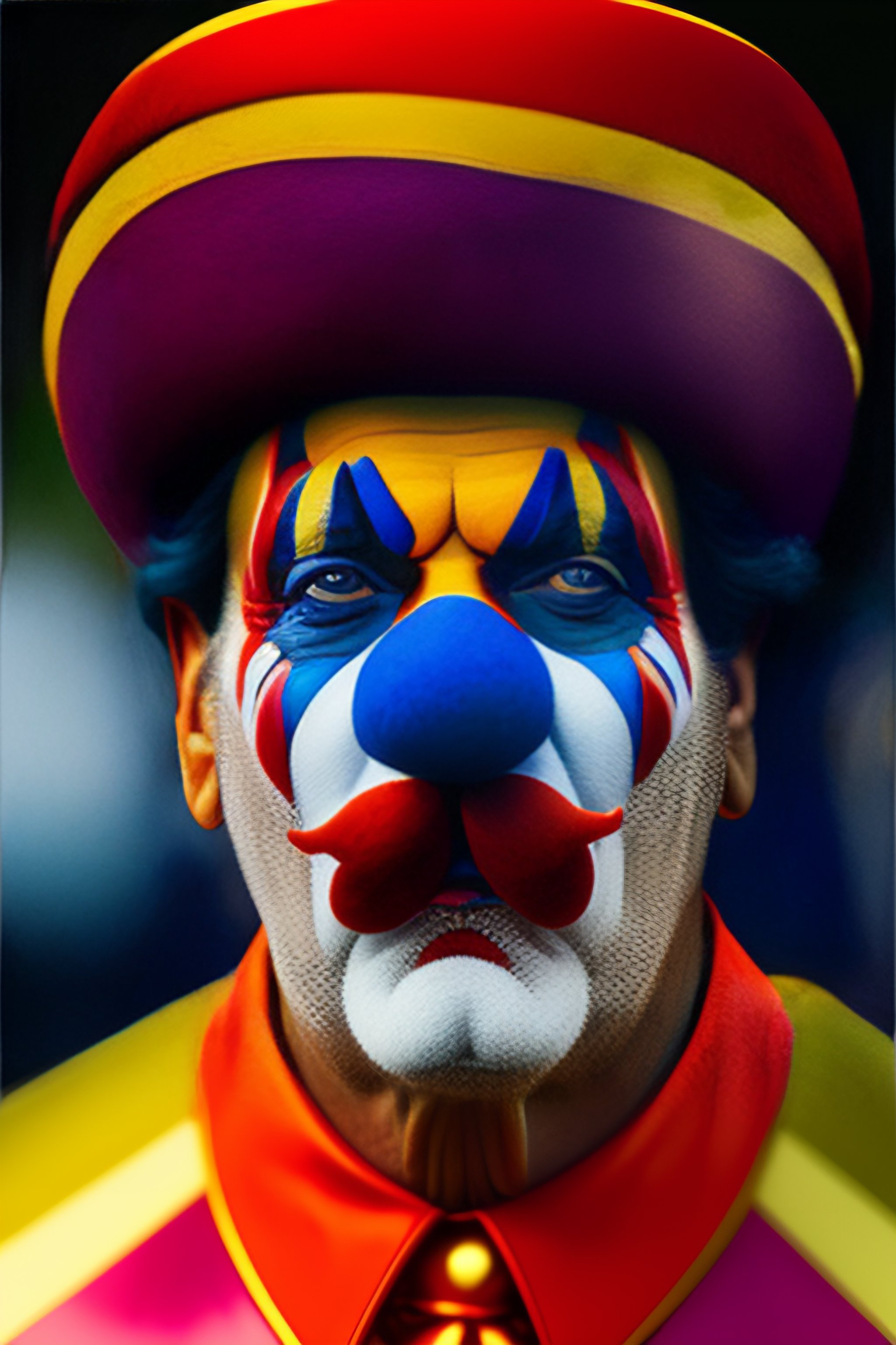 Lexica - A clown with Mariano Rajoy face