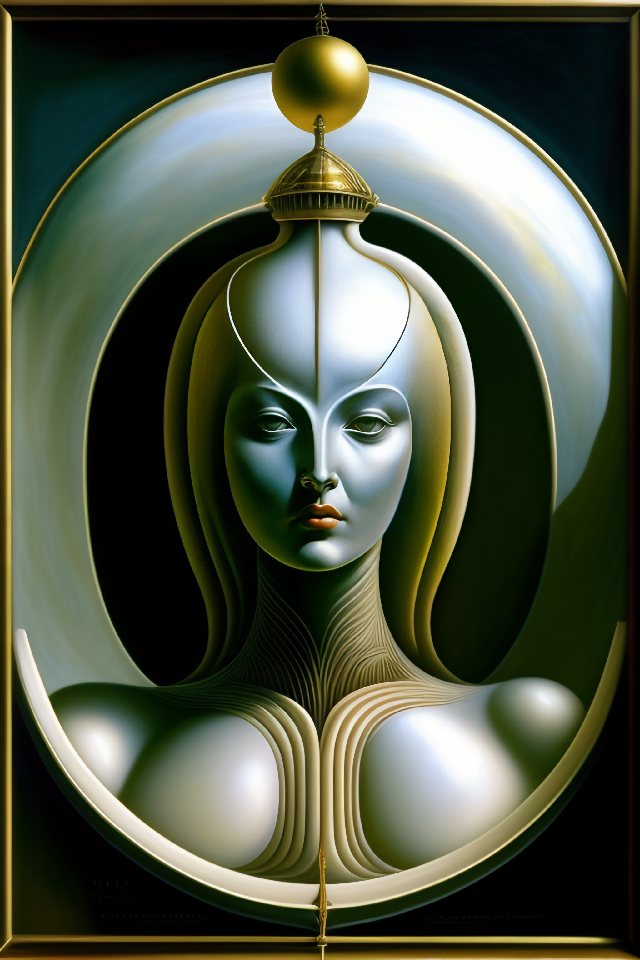 Lexica - H. R. Giger's Alien, a scientific study painted by piero della ...