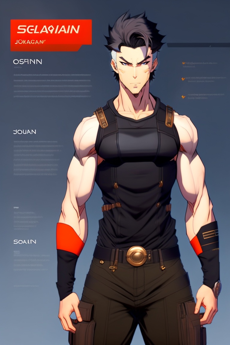 Lexica - Johan Character Design: Johan is a captivating anime character ...