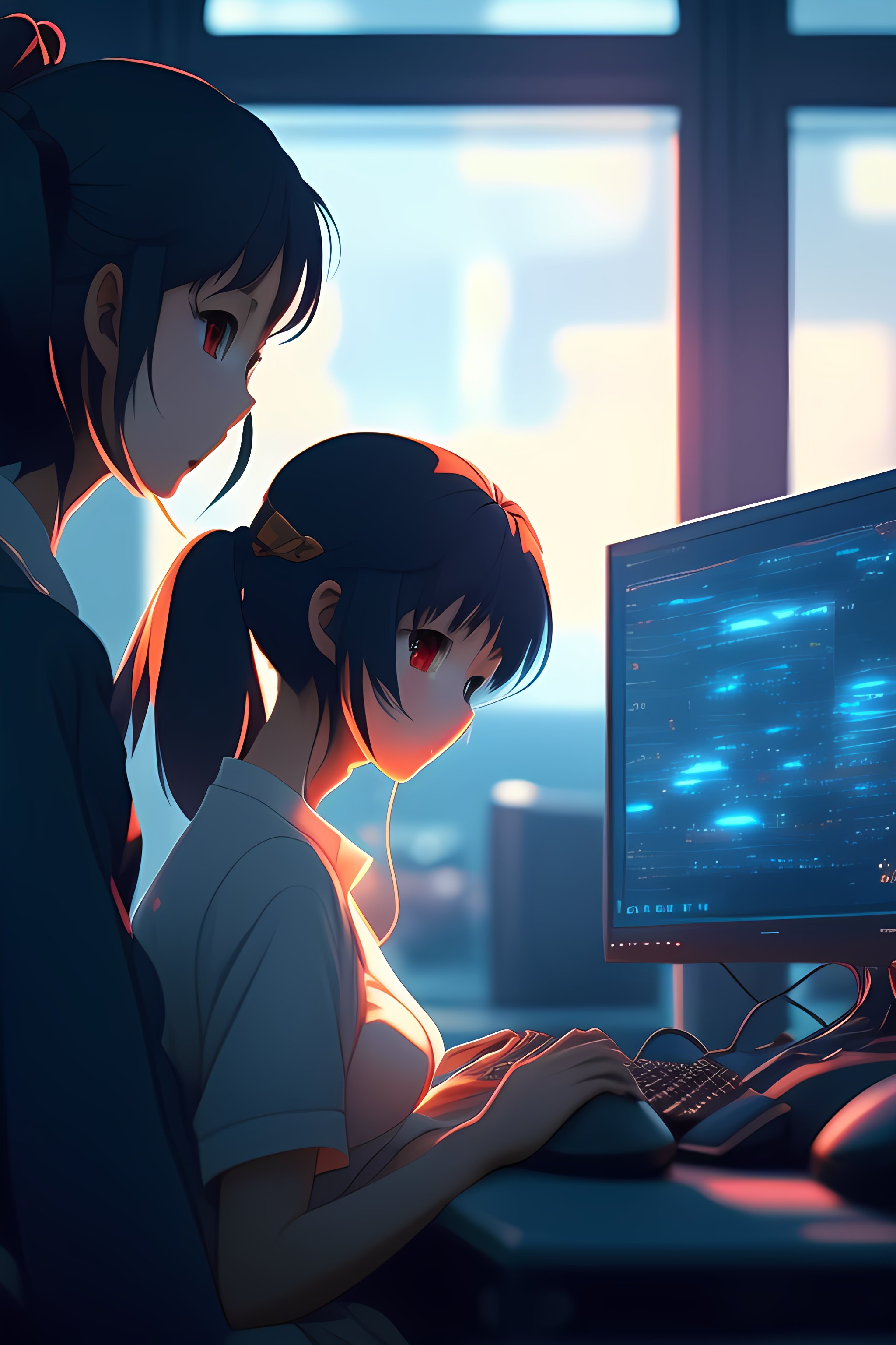 Anime Girl Like Picture show Computer picture 1