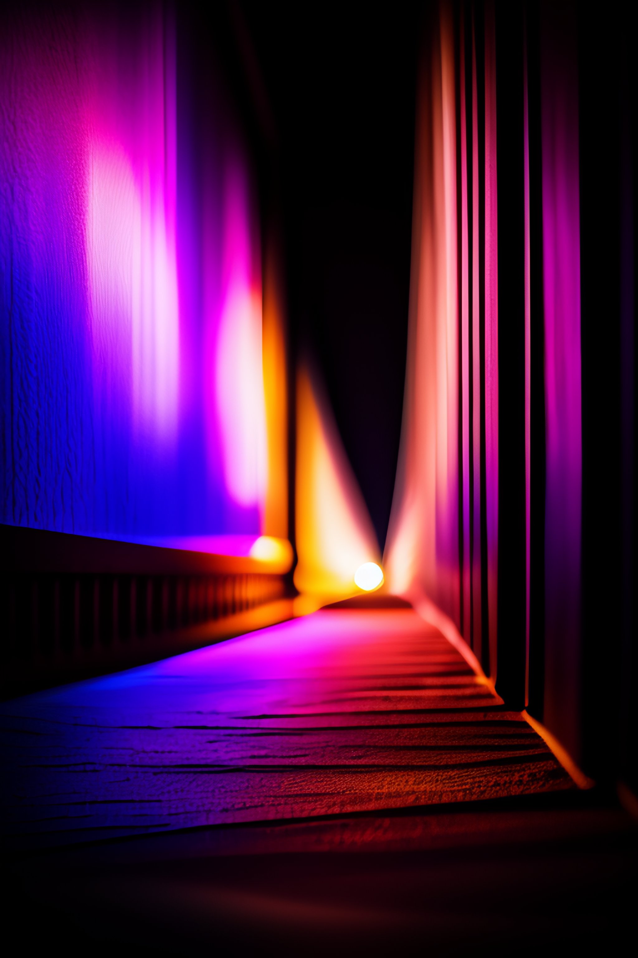 Lexica Blacklight tonal, exposure, mysterious, tape photo, processing