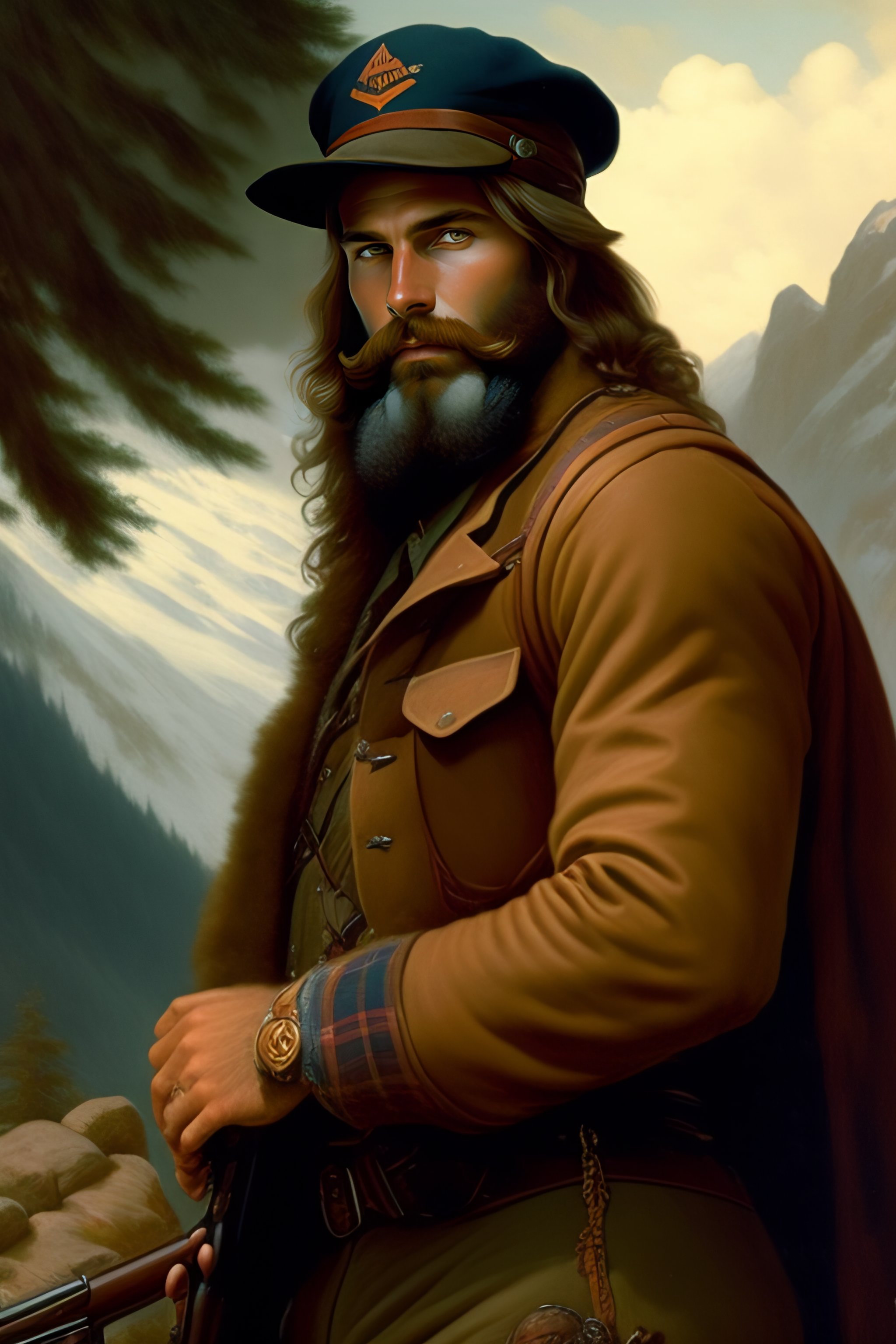 Hunter Cap and Beard Hunter Cap and Beard