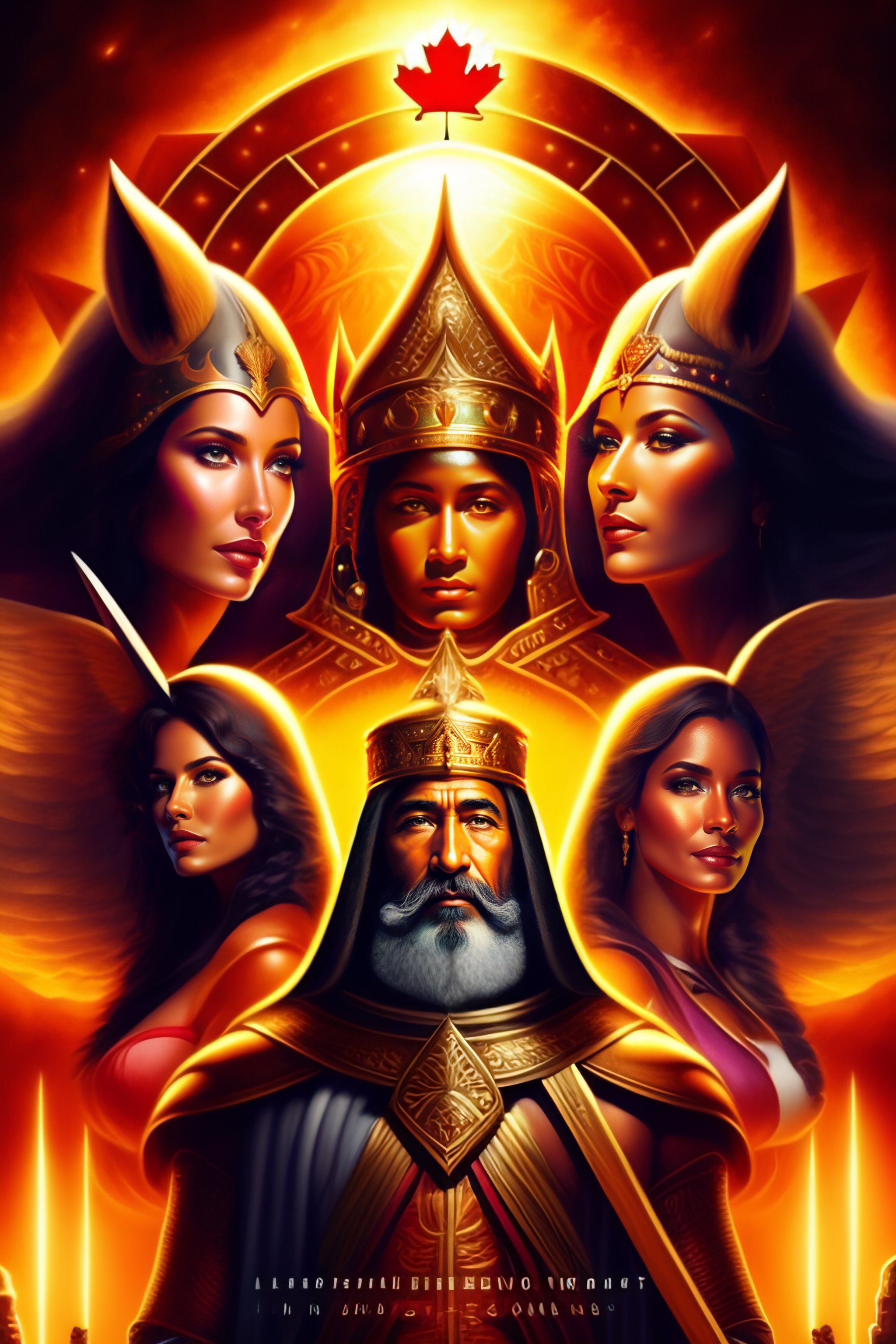 Lexica Visualize a Canadian pantheon of Gods