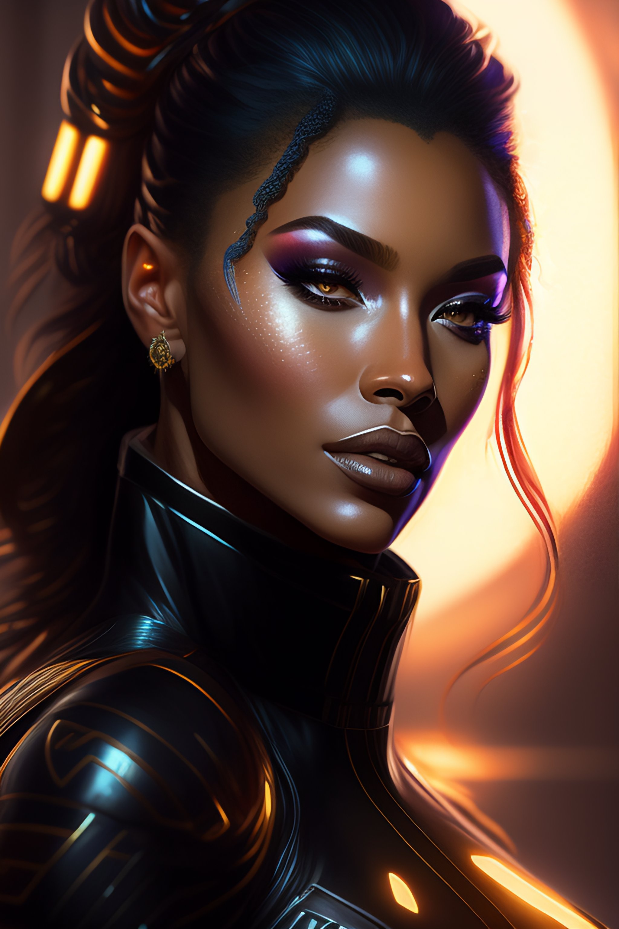 Lexica - Portrait of apex legends carolgbd, venom intricate, elegant ...