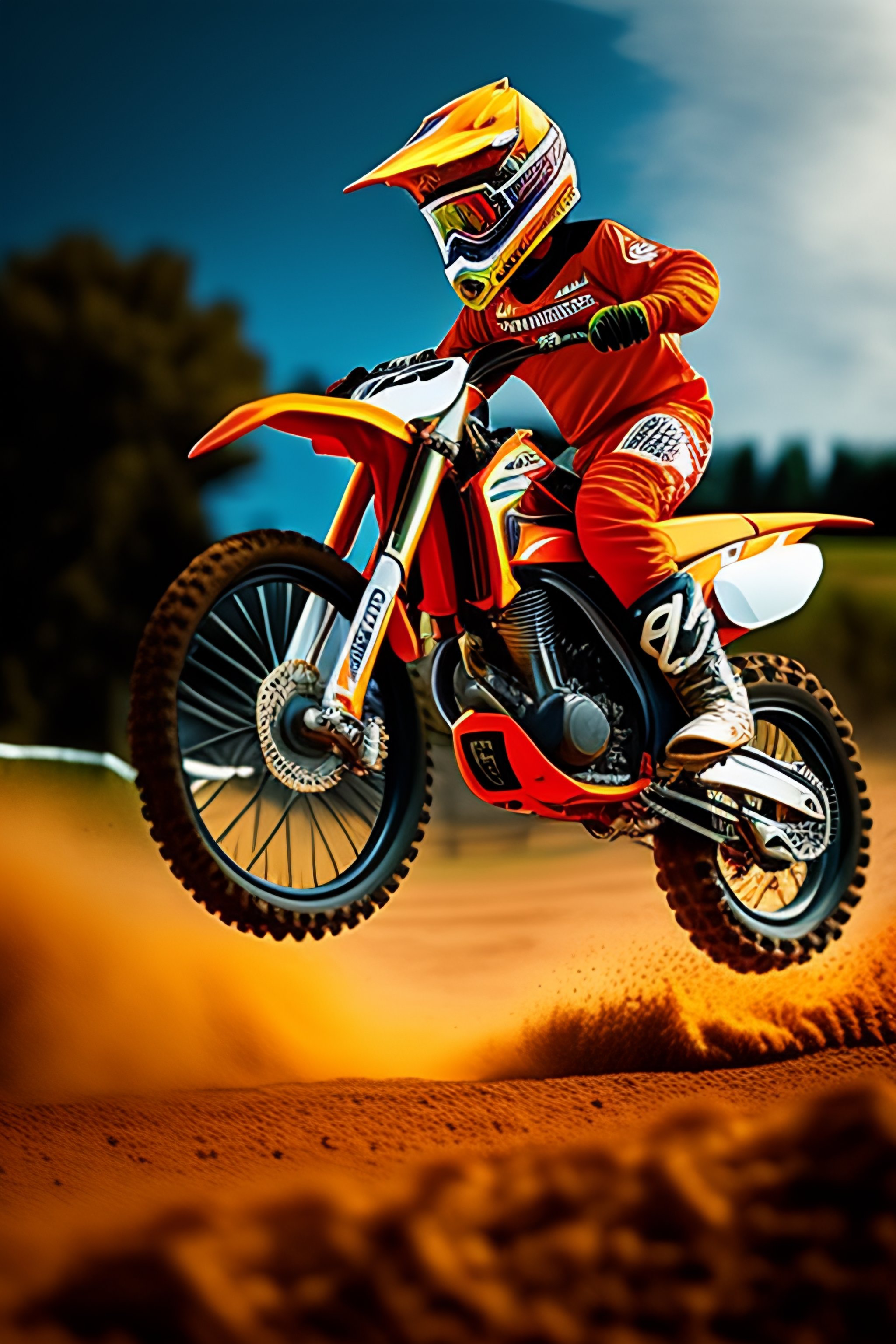 ktm motocross wallpaper