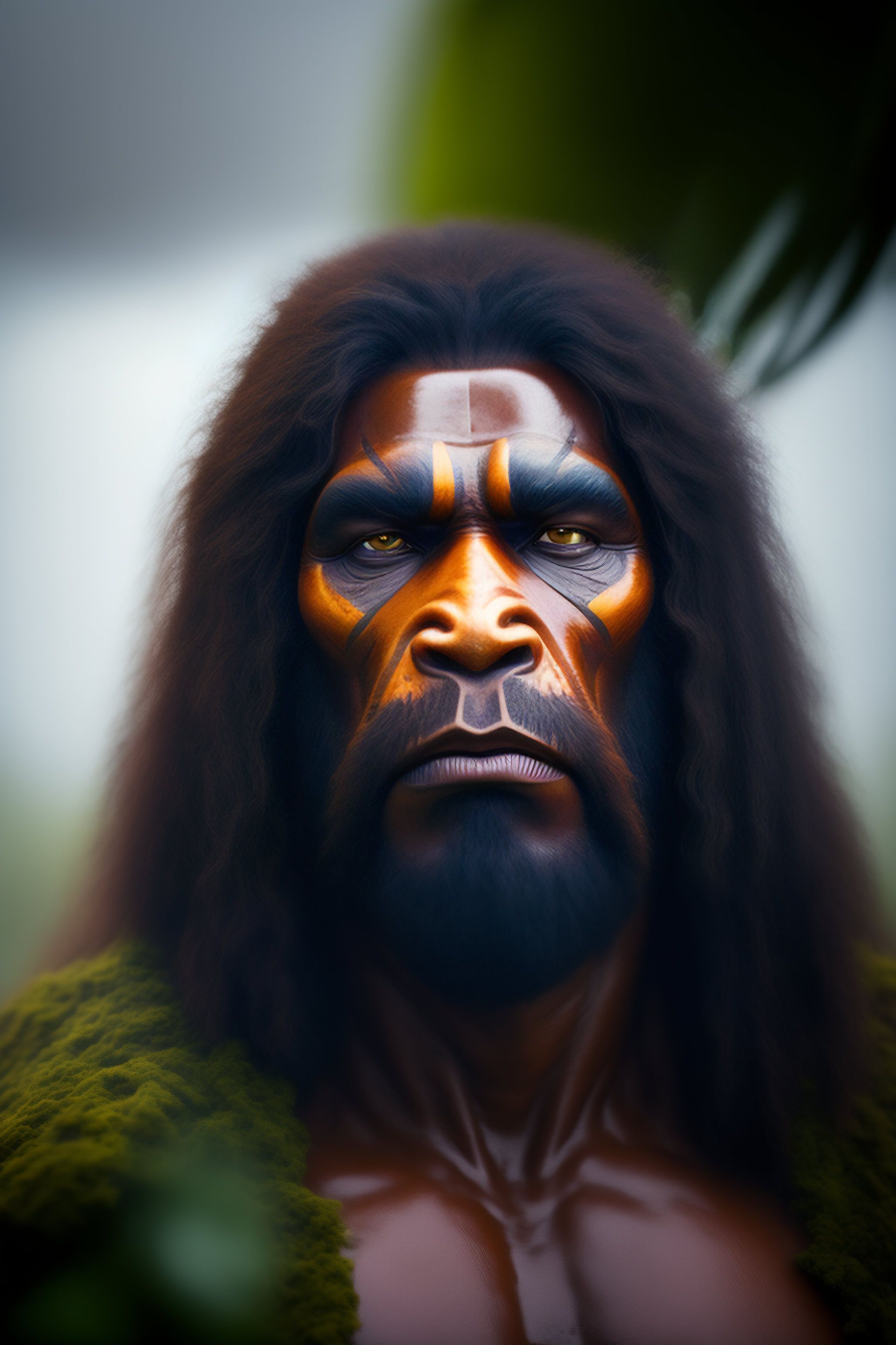 Lexica - Neanderthal at the mouth of the Amazon, PHOTO