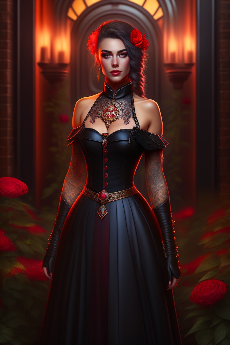 Lexica - Posing, highly detailed, sharp focus, cinematic lighting, Red ...