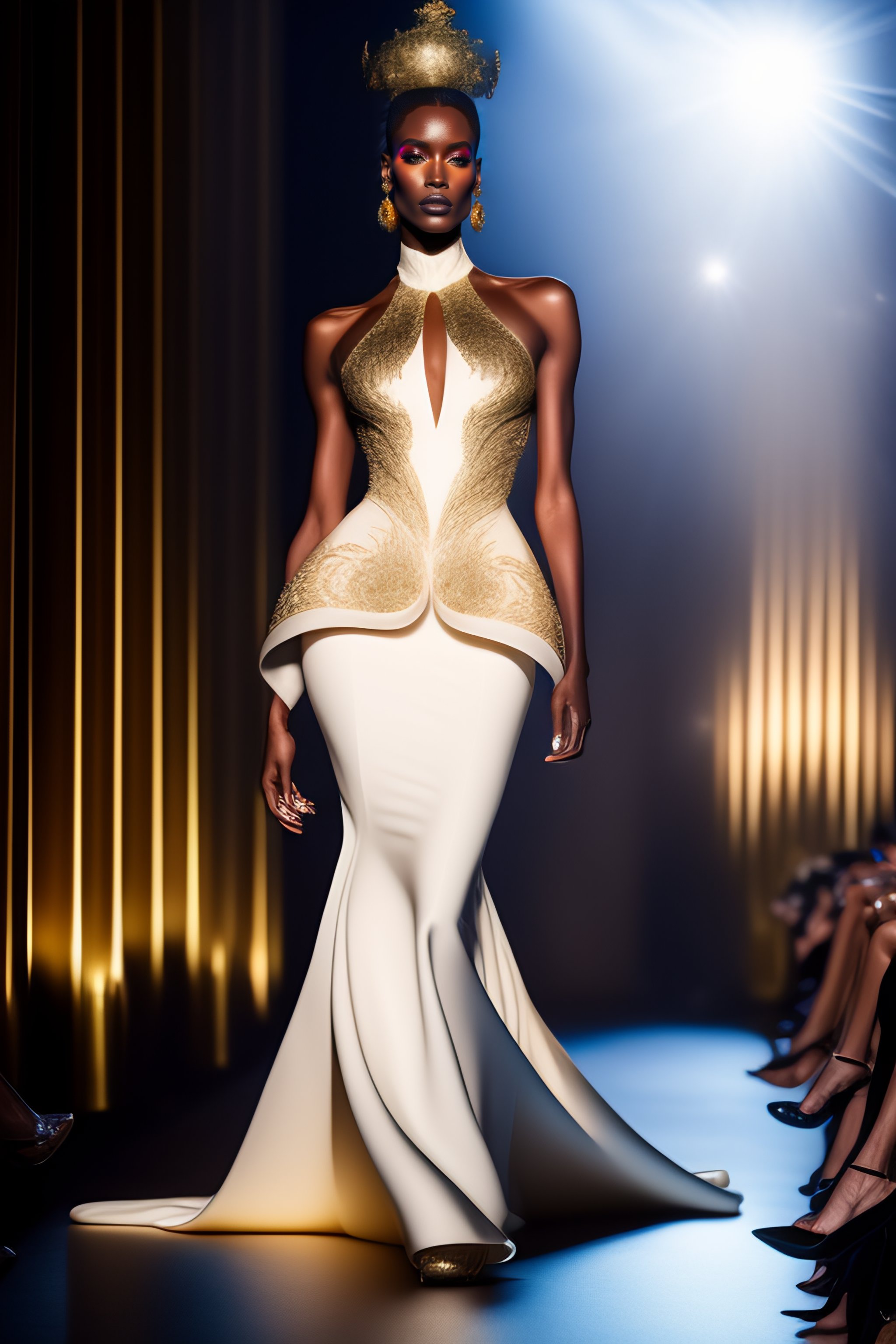 Lexica - /imagine prompt: a Thierry mugler haute couture dress+ full ...