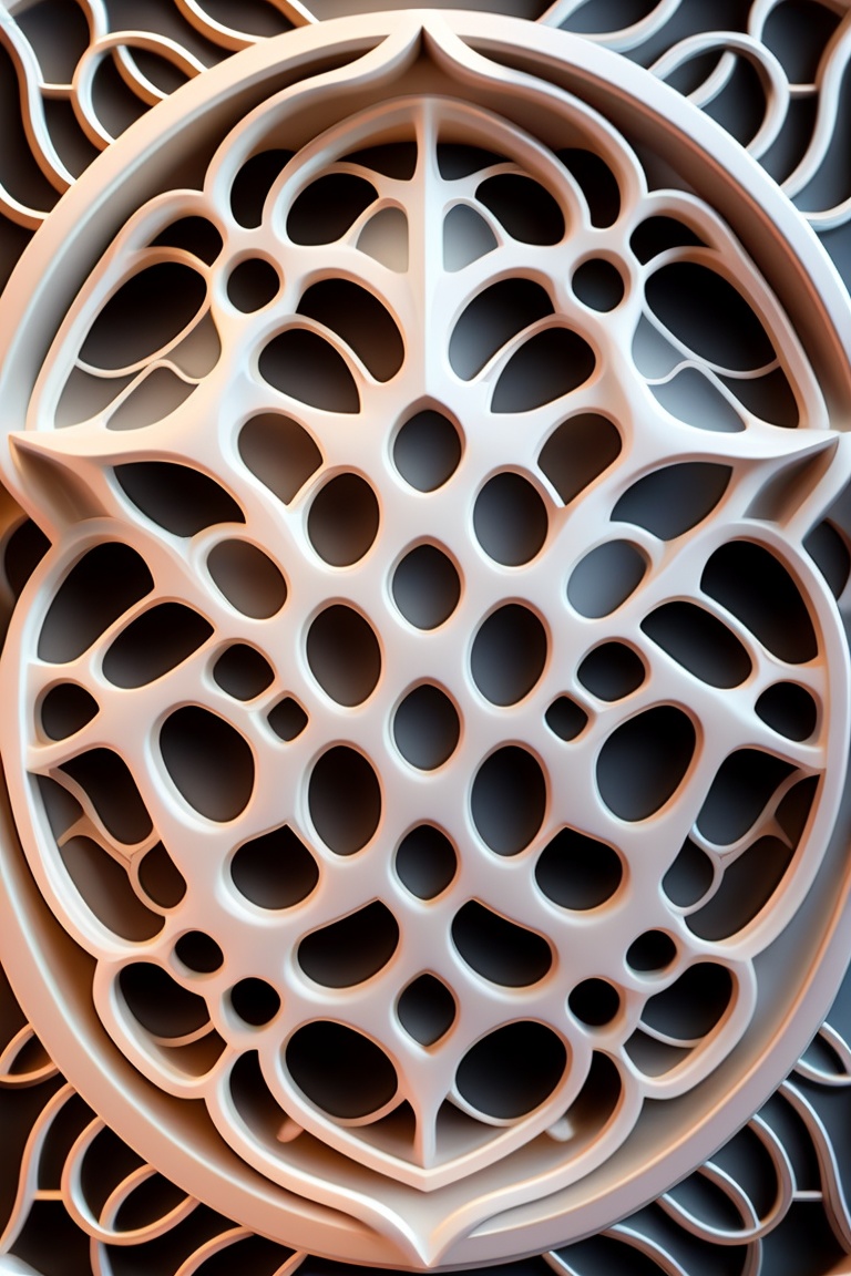 Illustration of Highly Detailed Moulding