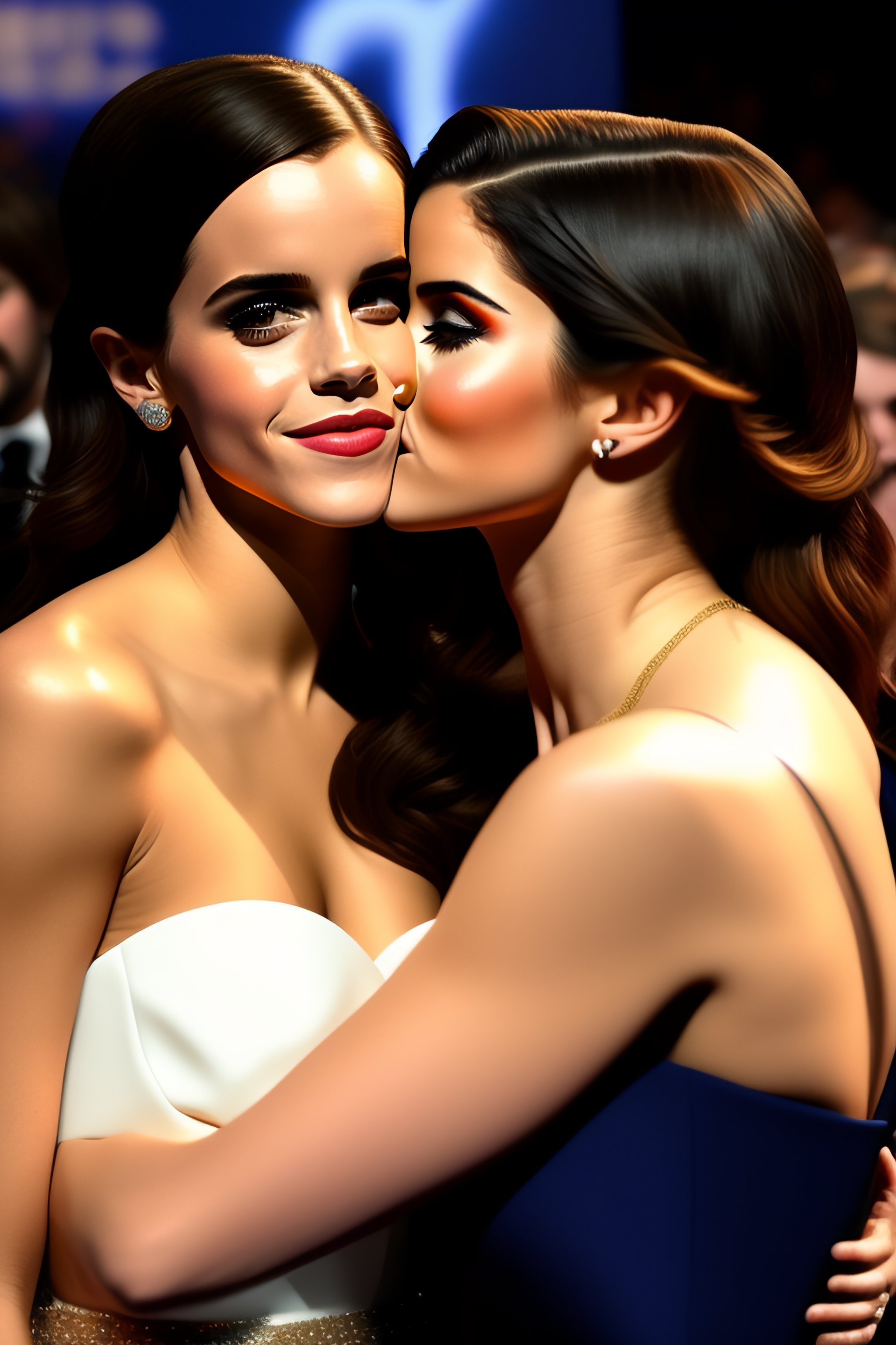 Lexica Emma Watson kissing selena gomez