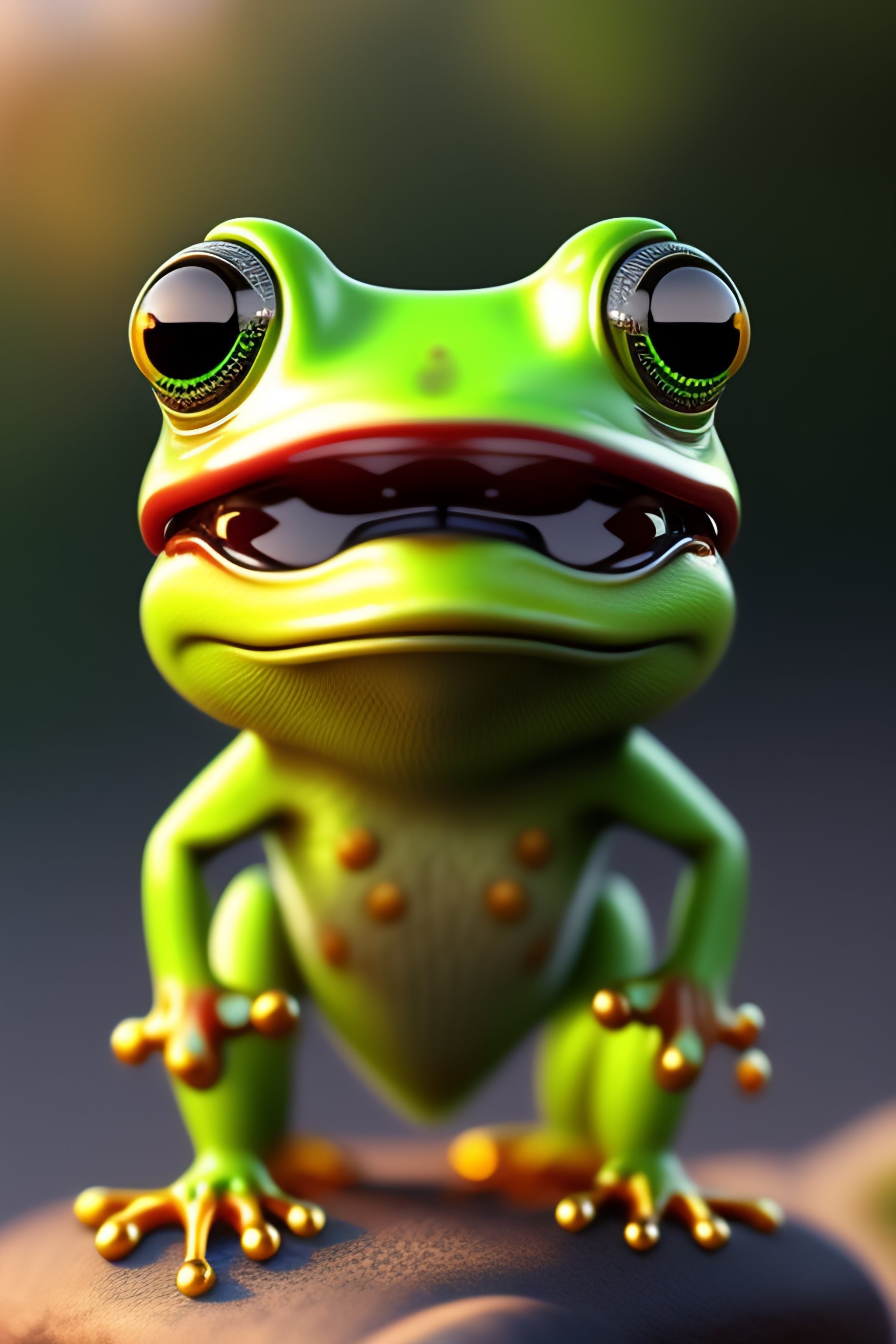 Lexica - Crazy frog, ultra realism