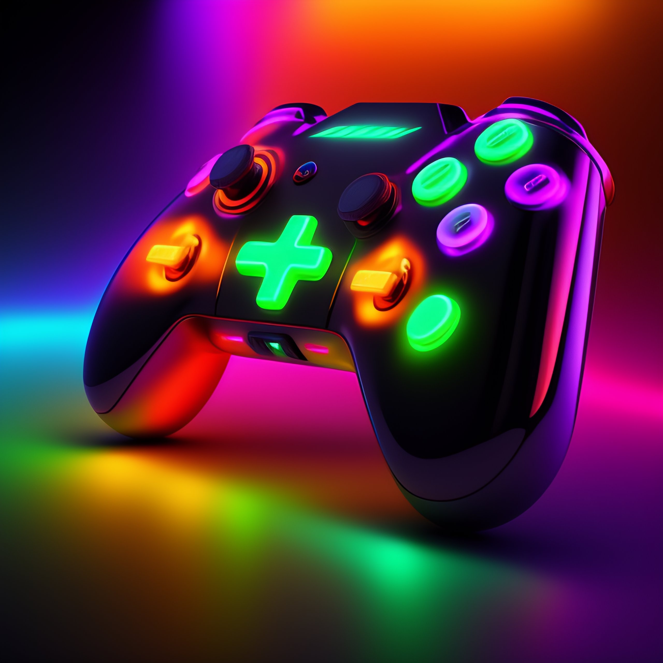 Lexica - Design a single futuristic, neon-colored modern-style gaming ...