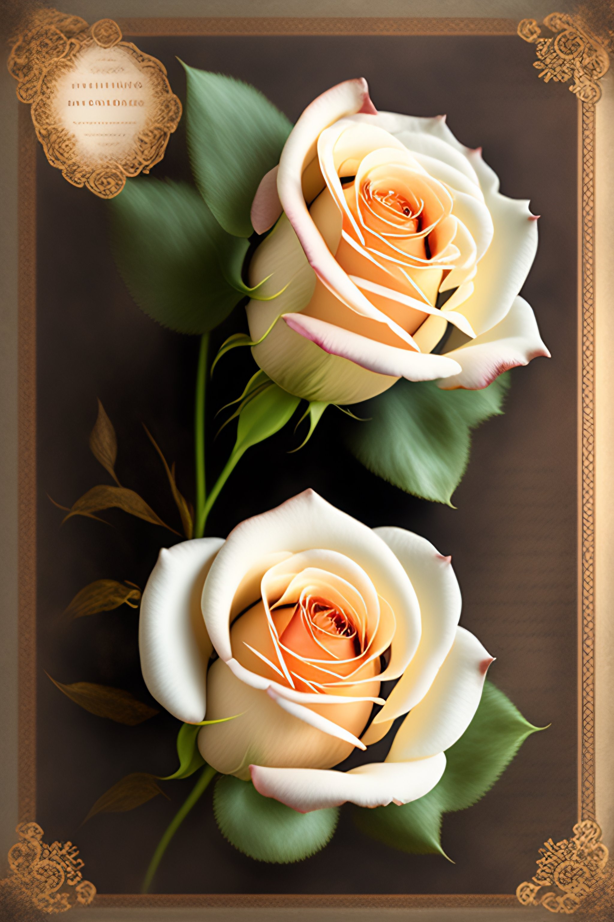 Lexica - High quality A4 old parchment paper, background with ...