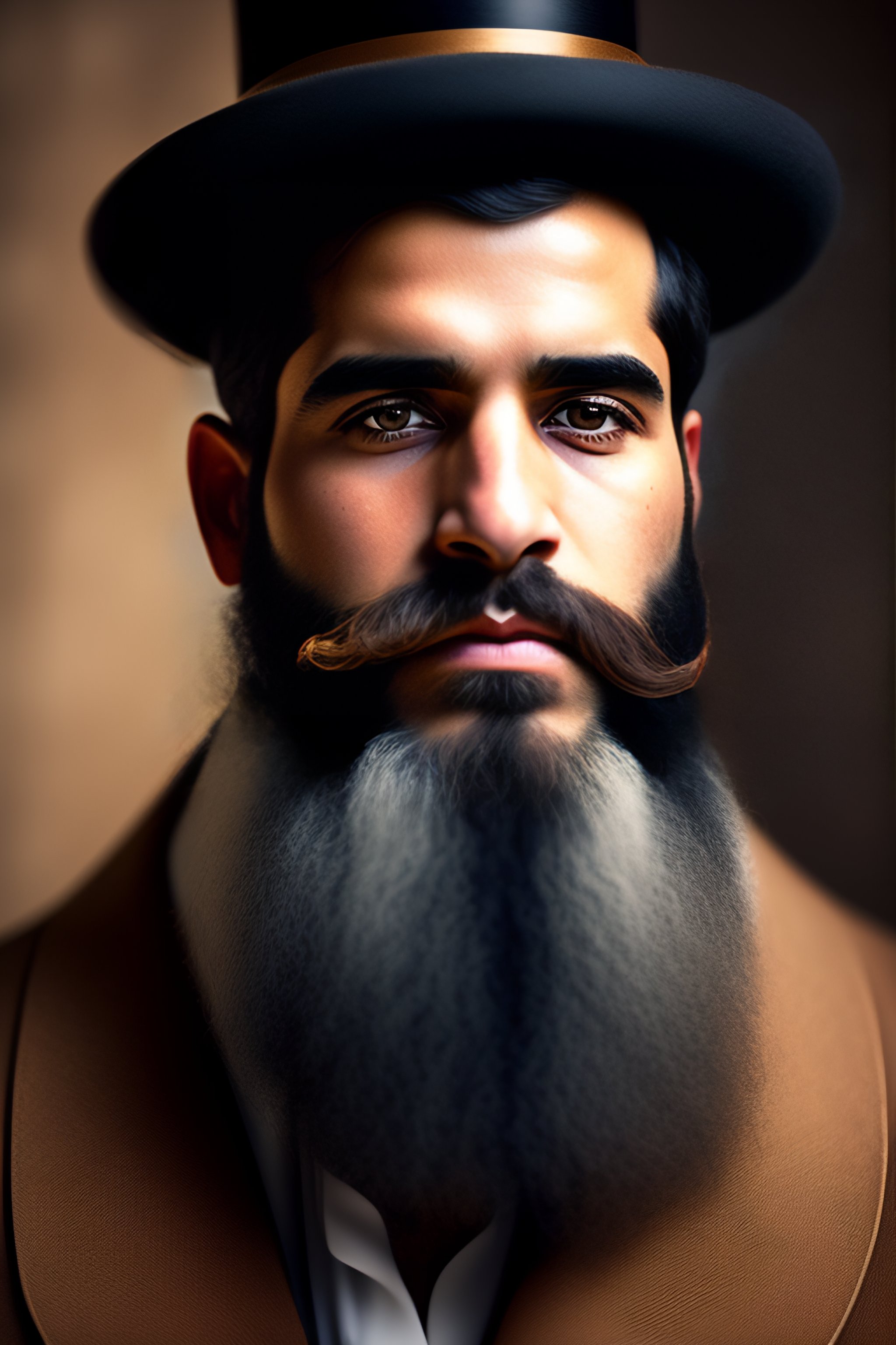 Lexica - An ultra-orthodox Jew with the face of a lion