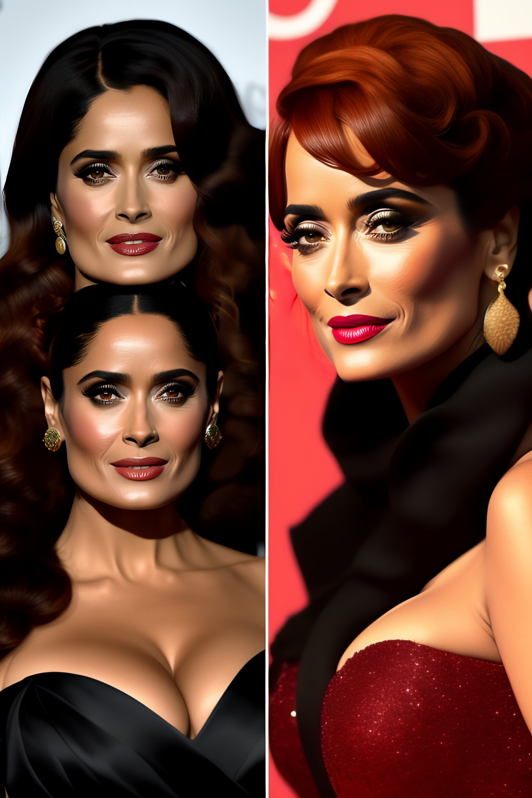 Lexica - Salma hayek and christina hendricks