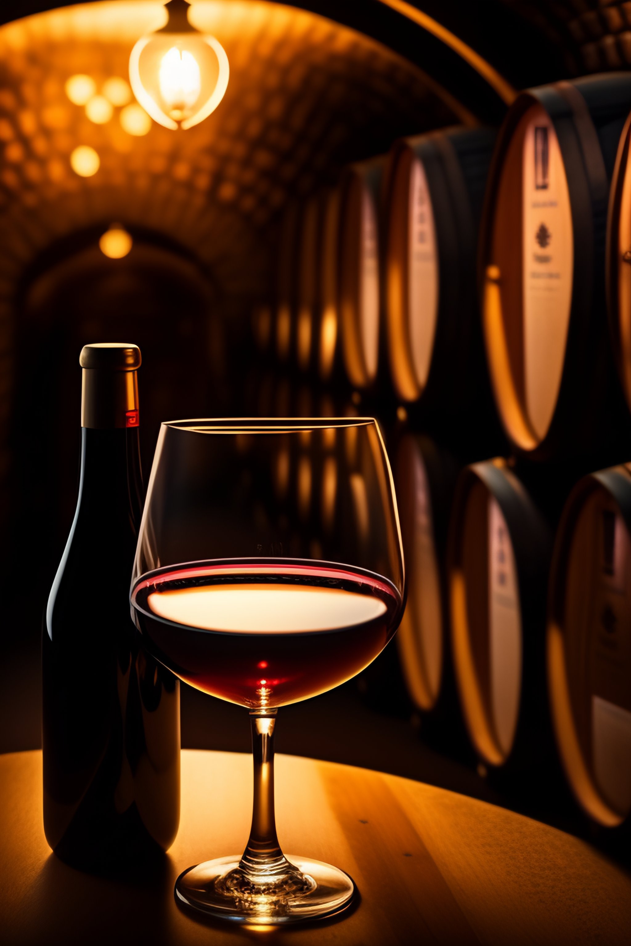 Lexica - Wine in a cellar