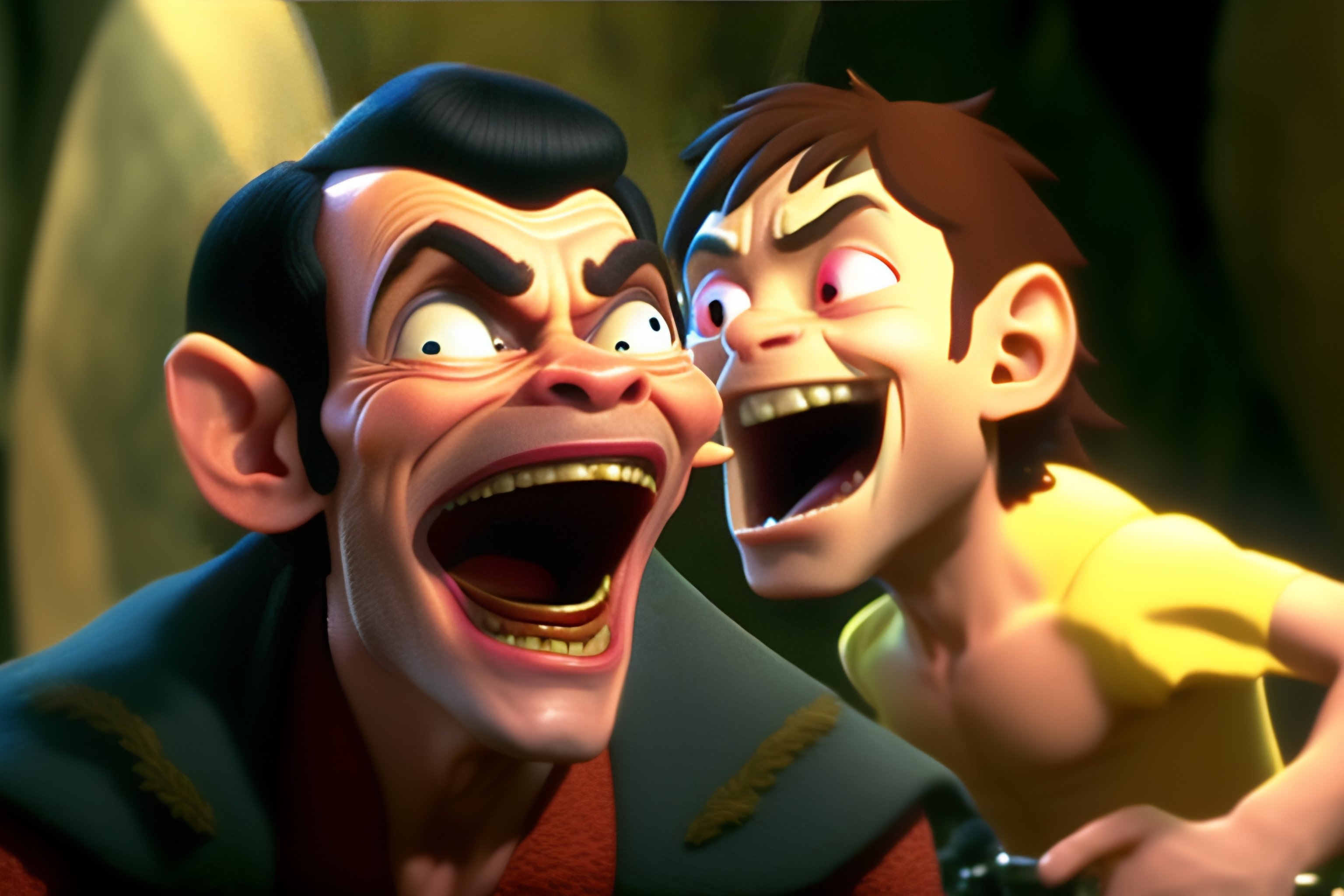 Lexica - Gollum like the film lord of the rings with big mouth