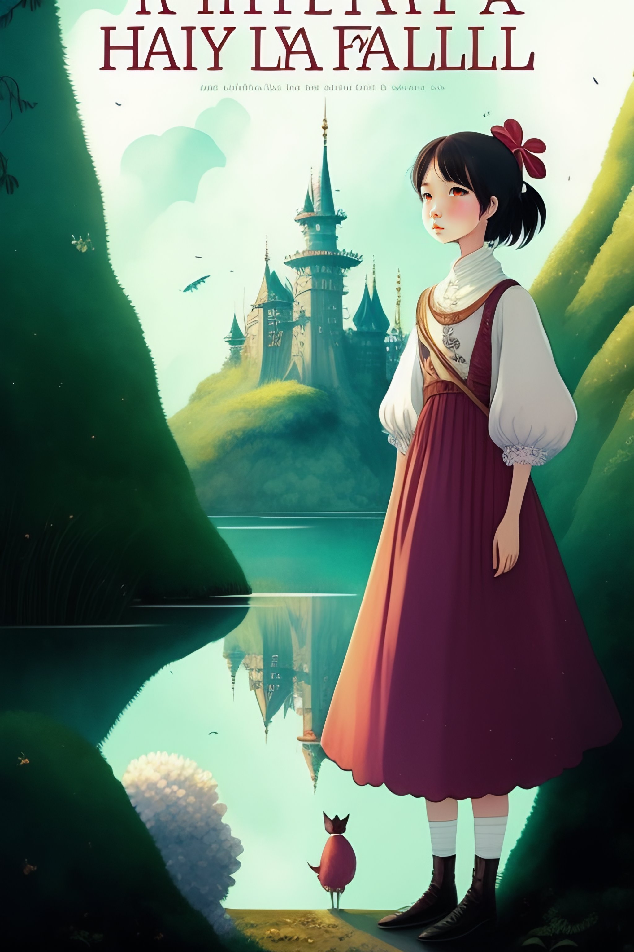 Lexica - A book cover about the fairytales of old generation, detailed ...