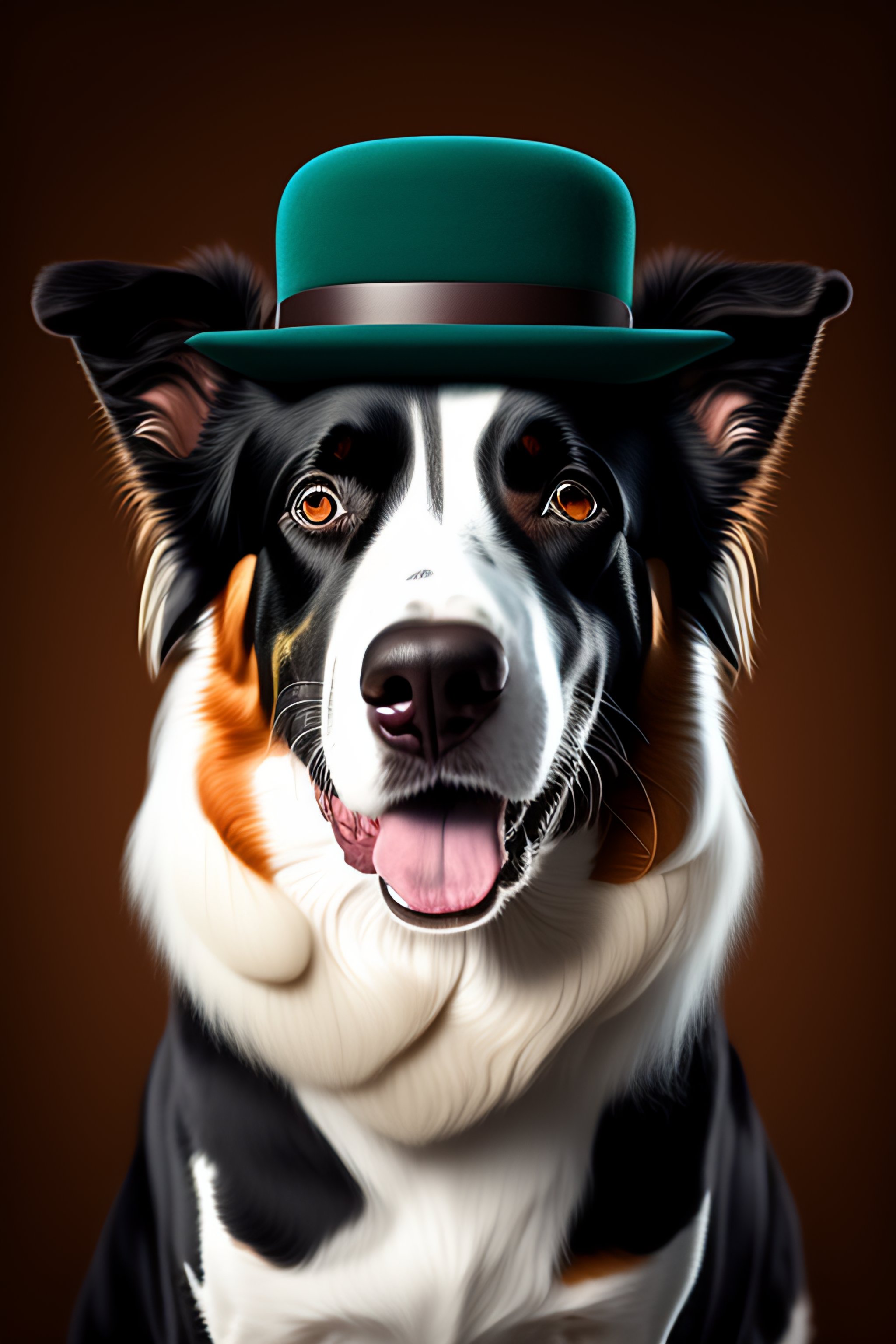 Border clearance collie hat