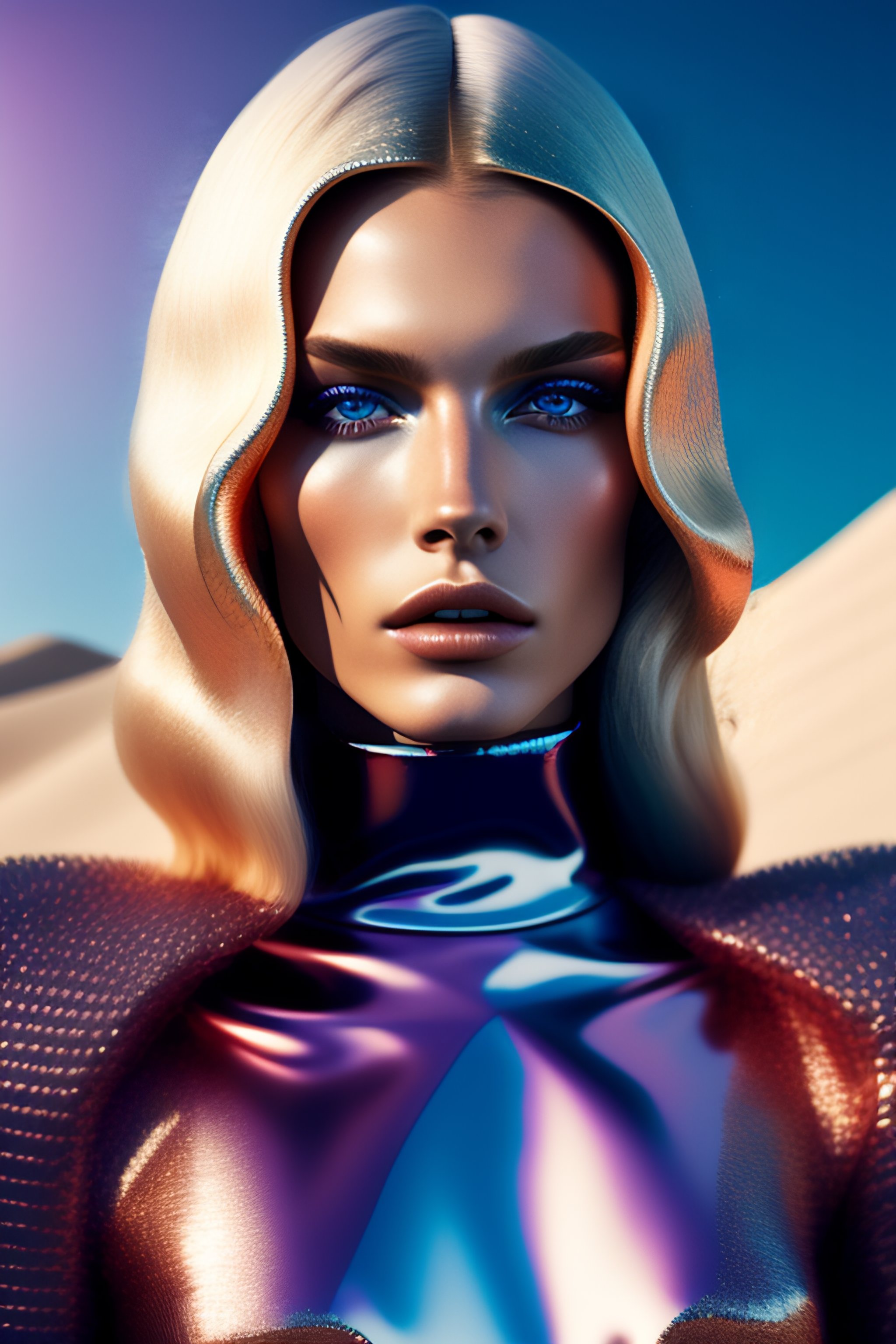 Lexica - Ultra high definition! realistic! fashion magazine marc jacobs  photo shoot , futuristic fashion , most beautiful faces in the world ,  female