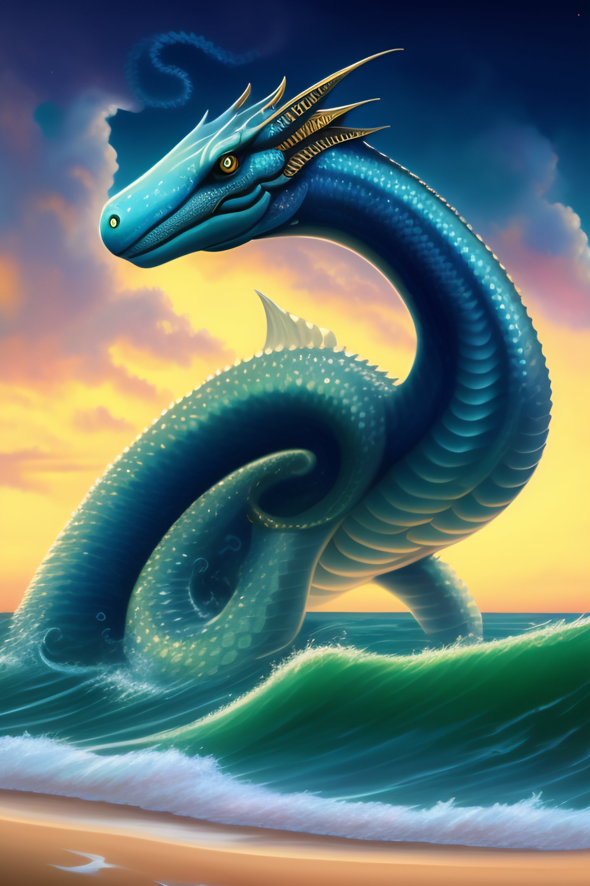 Sea Serpent Fantasy