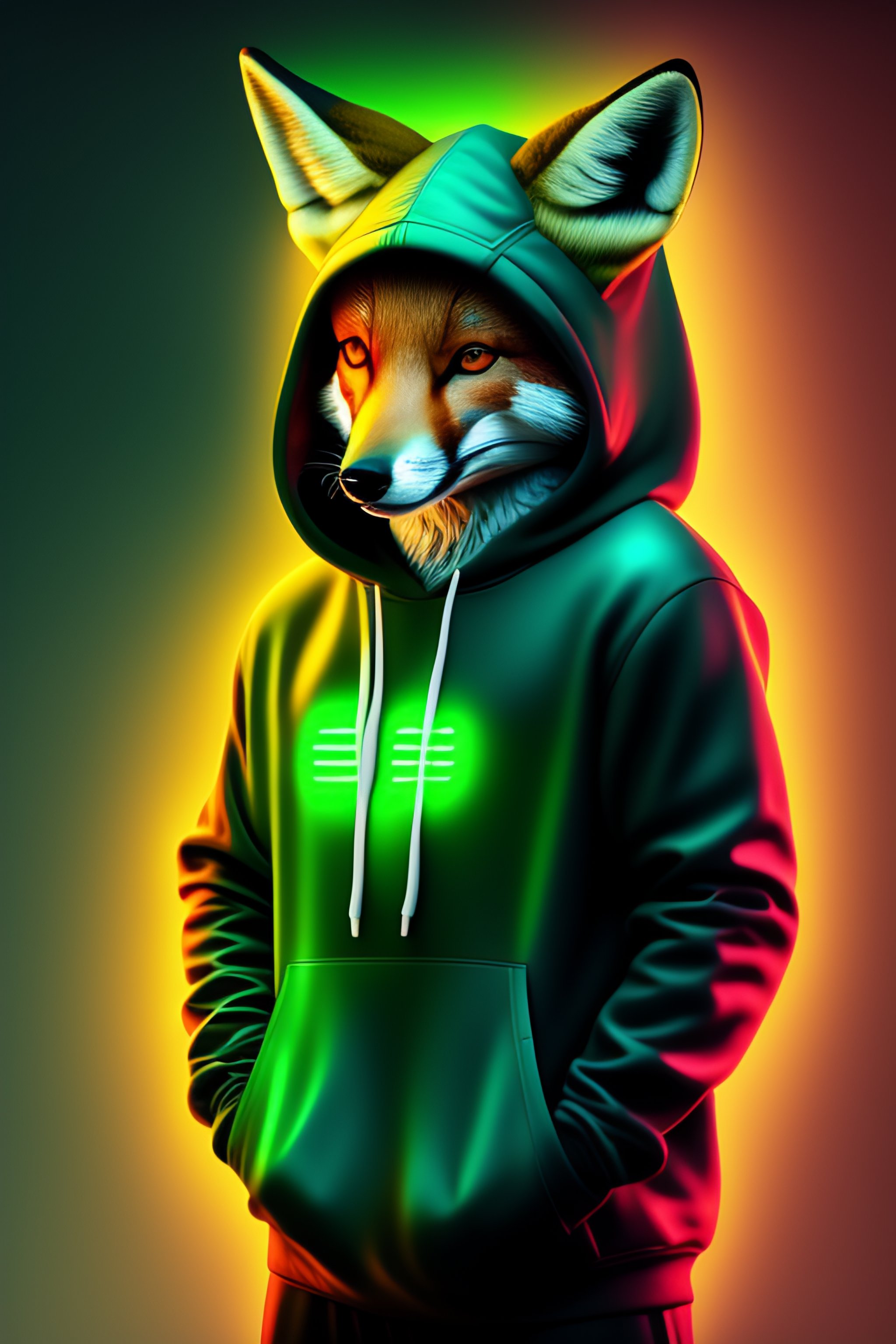 Demon fox hoodie best sale