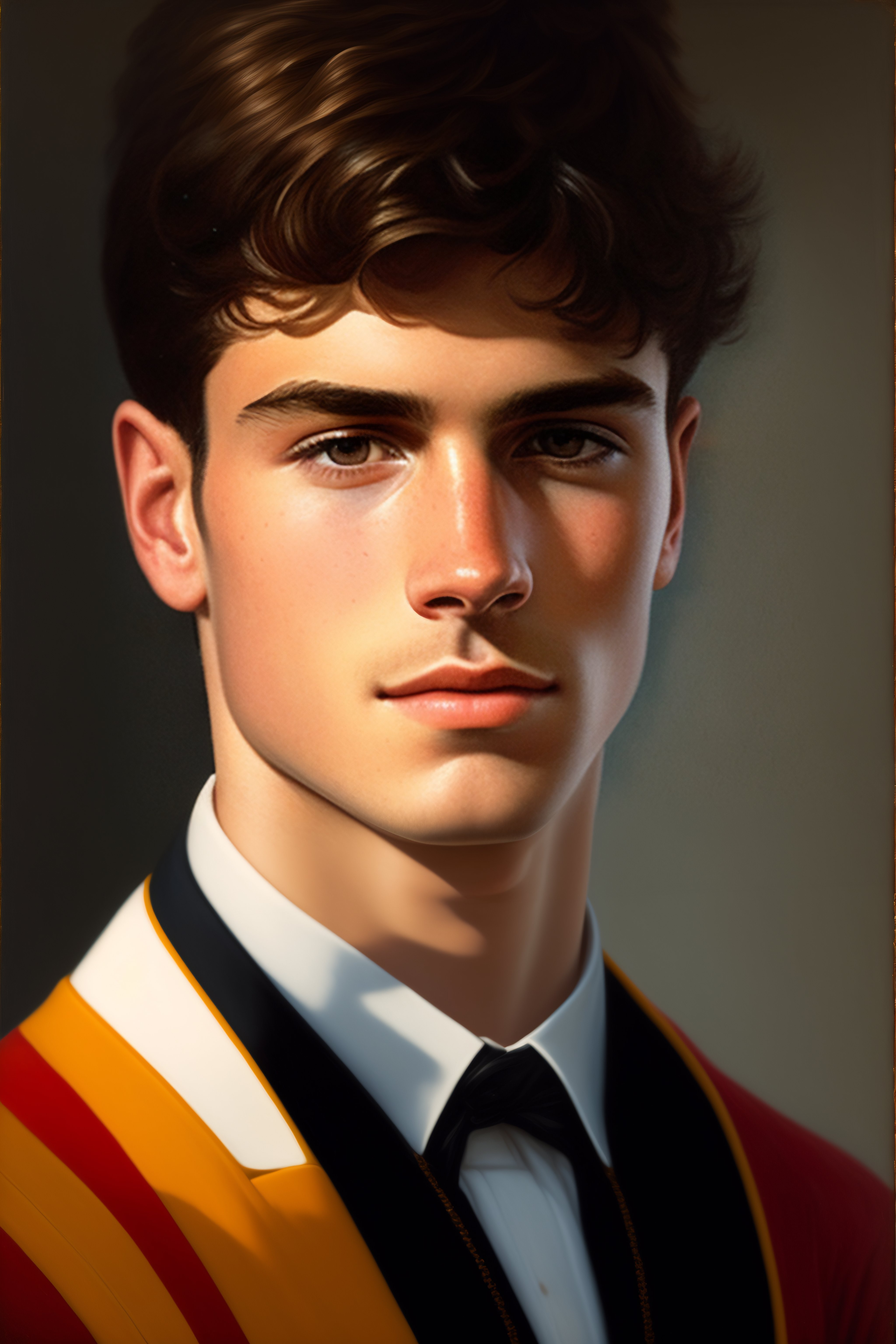 Lexica - Portrait of a student male
