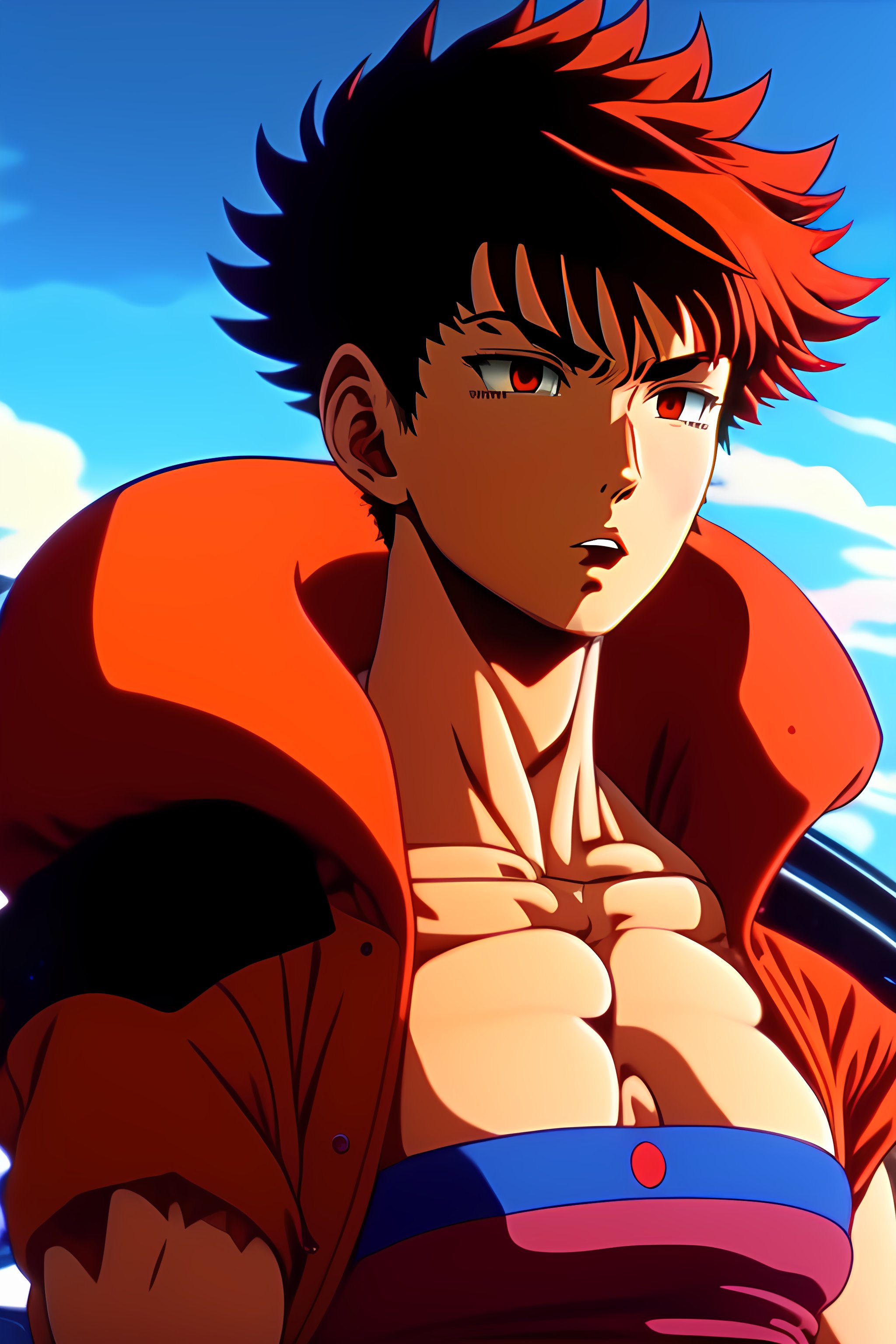 Lexica - Vintage anime screenshot from Akira, 90’s anime aesthetic. A ...