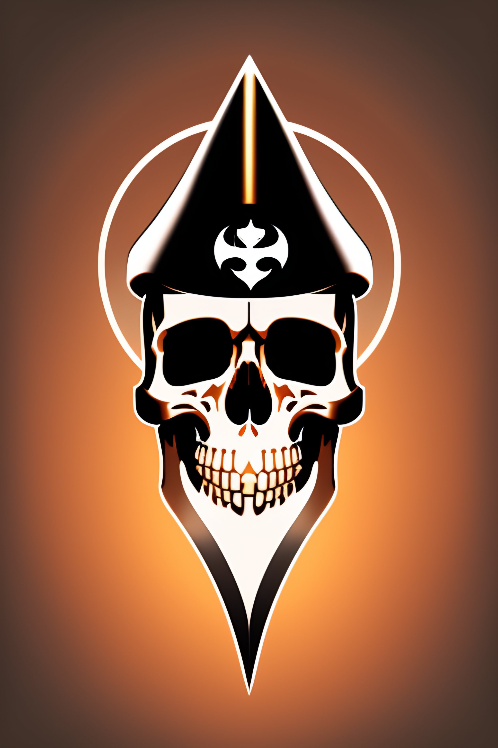 Lexica - X-shaped swords with a skull and pirate hat on transparent ...