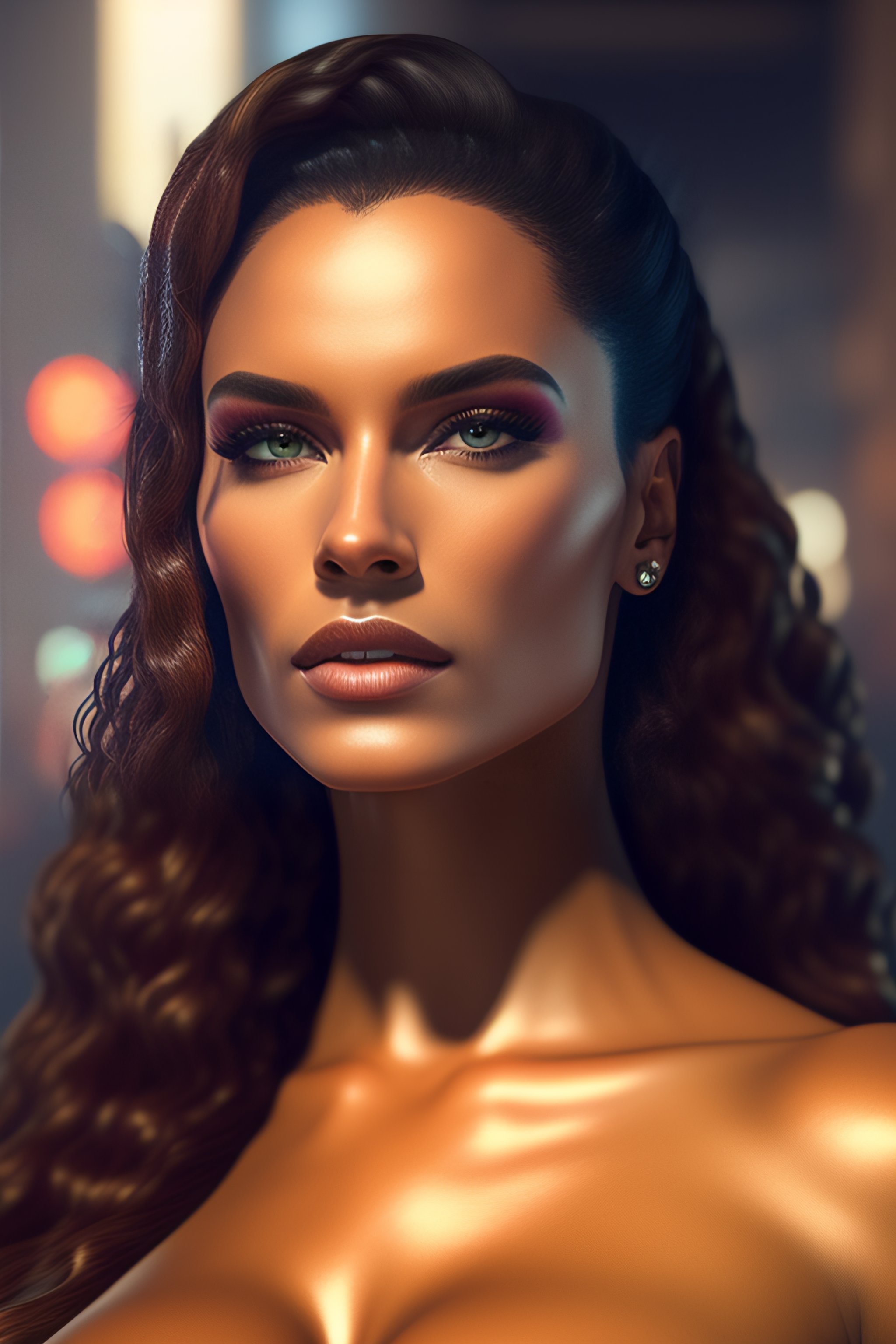 Lexica Panam Palmer From Cyberpunk Bikini Ultra Realistic Portrait High Quality 8k 1626