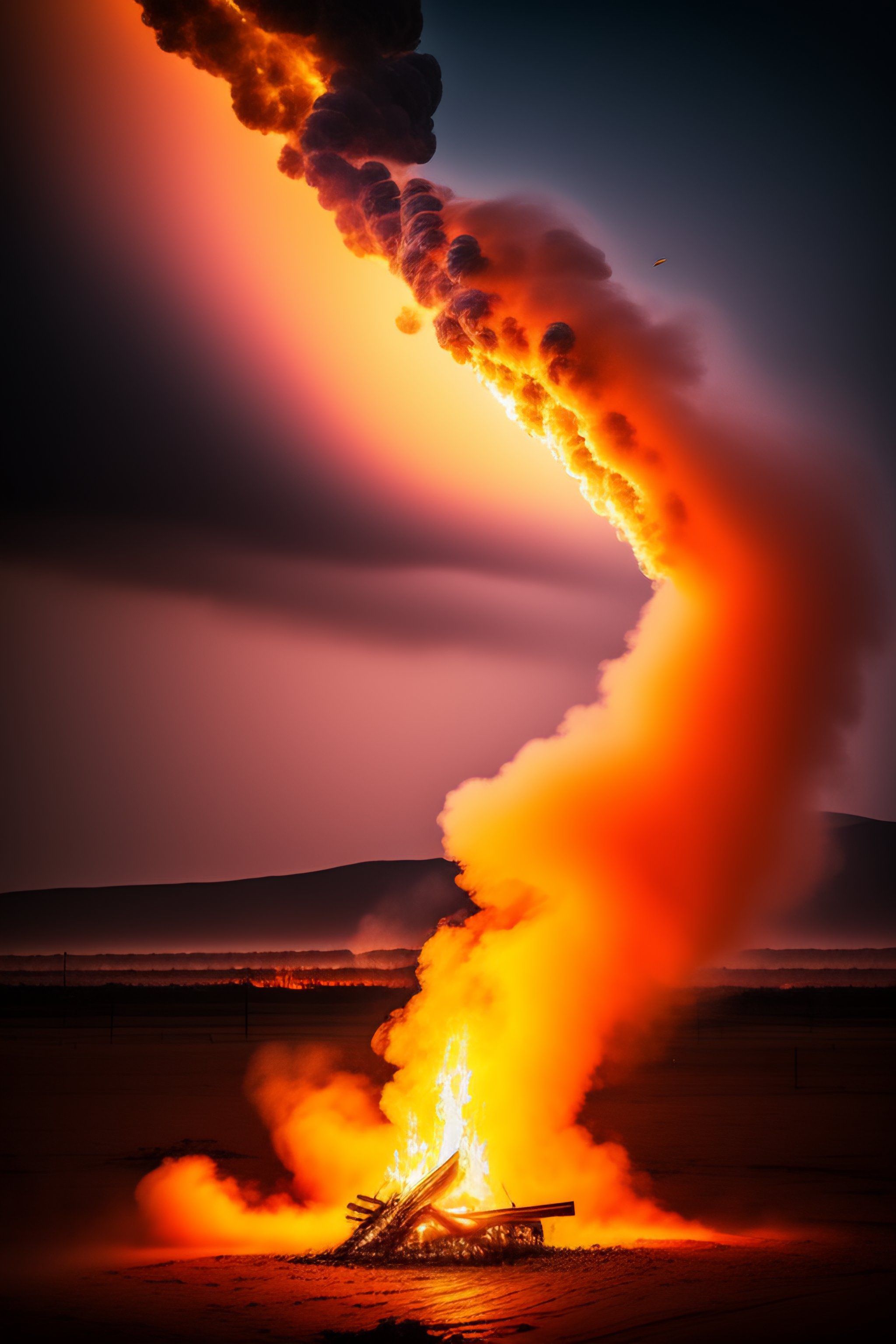 Lexica - The contrast of fire and water, clouds of dust trapped in ...