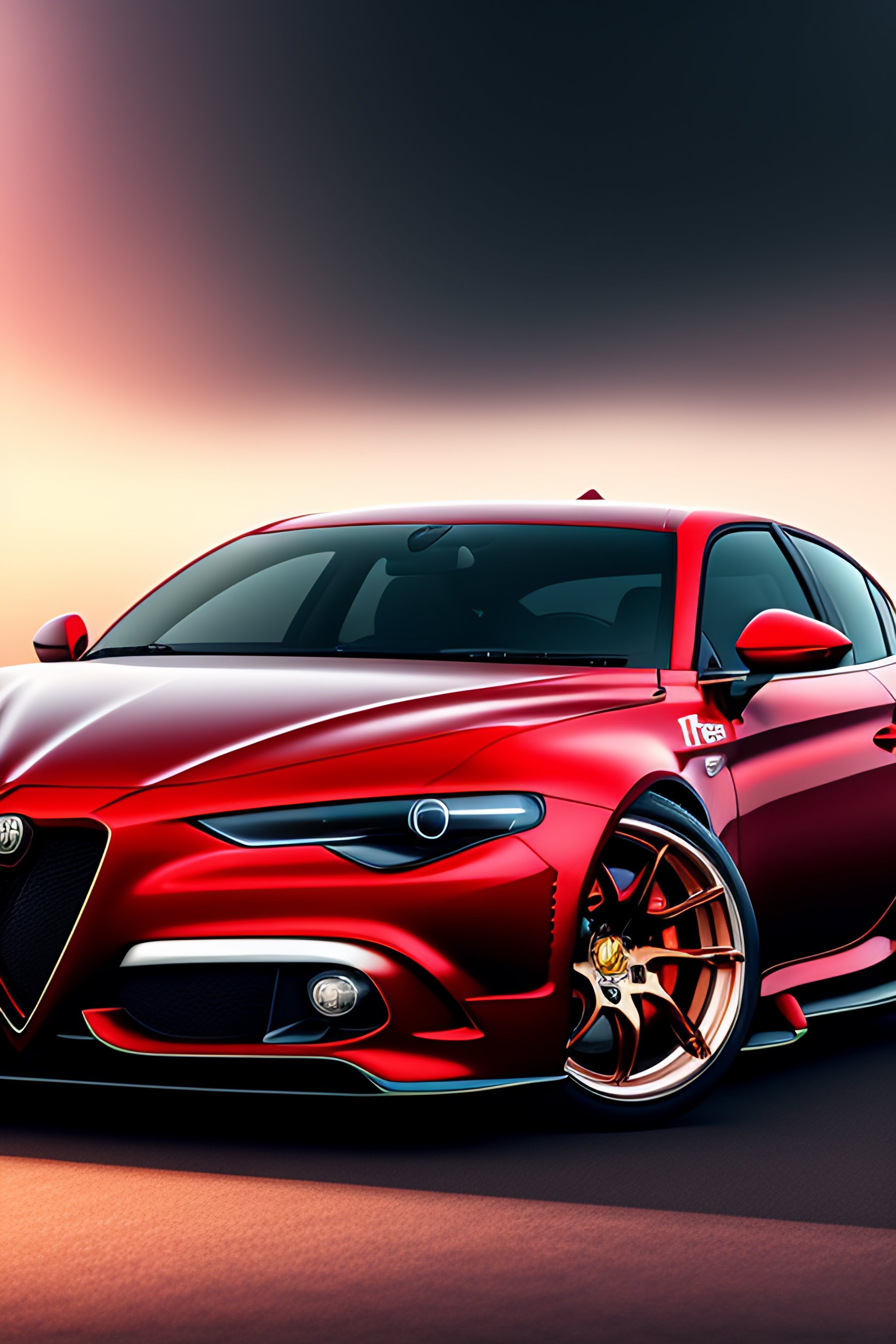 Lexica - Alfa Romeo 159 jtd, MH19BMR number plate render poster vivid ...