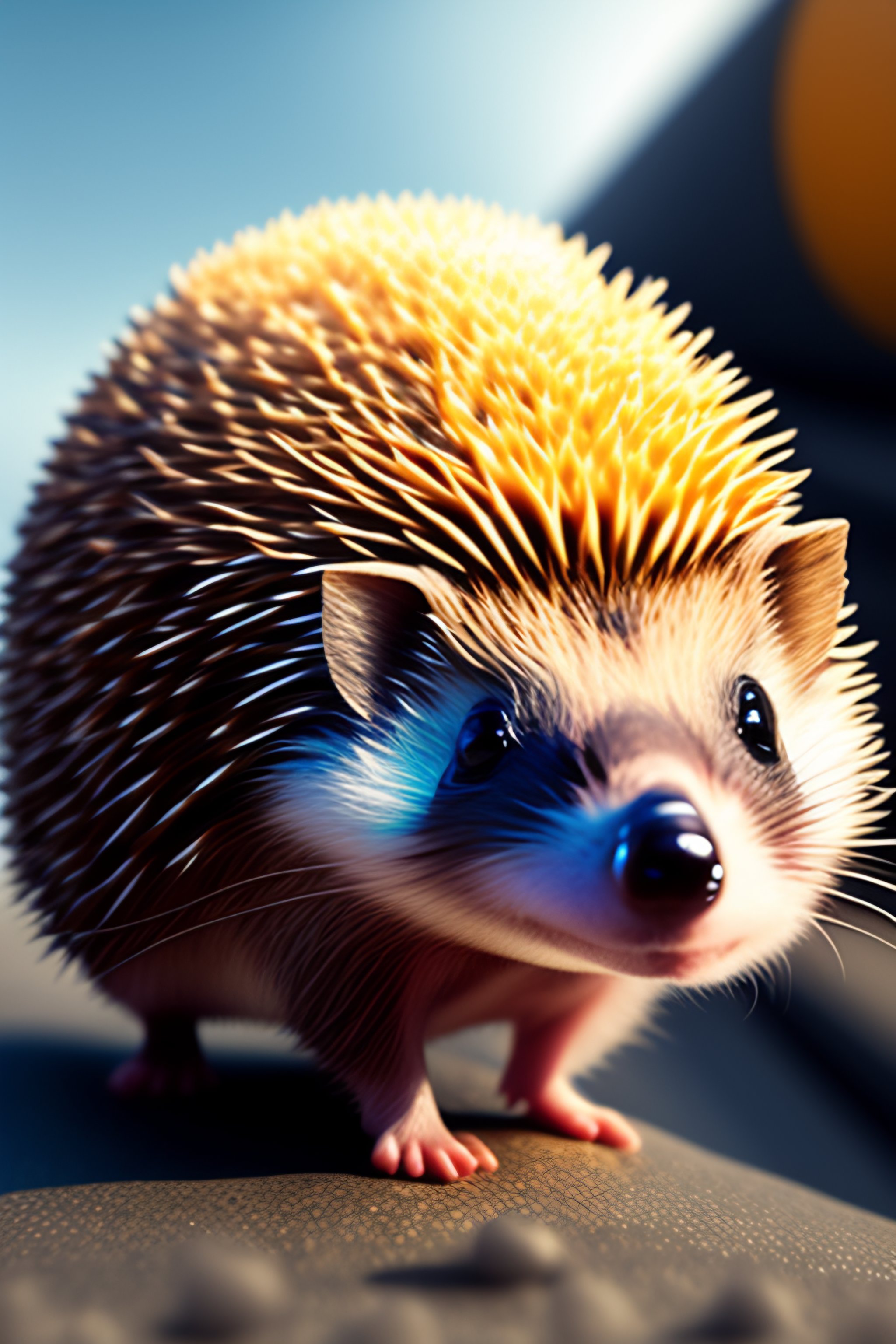 Lexica - A futuristic hedgehog