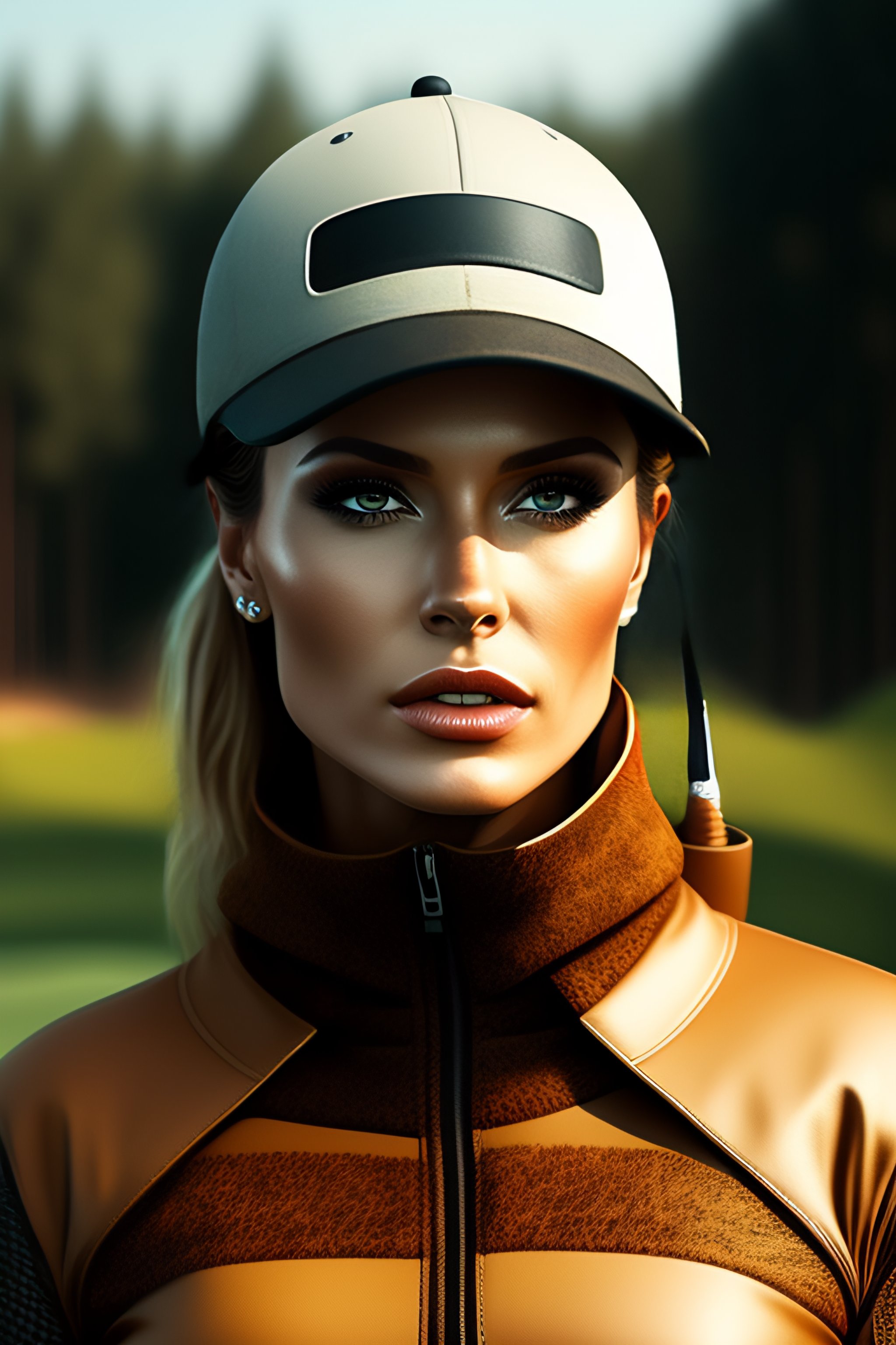 Lexica Golf hat design post apocalyptic