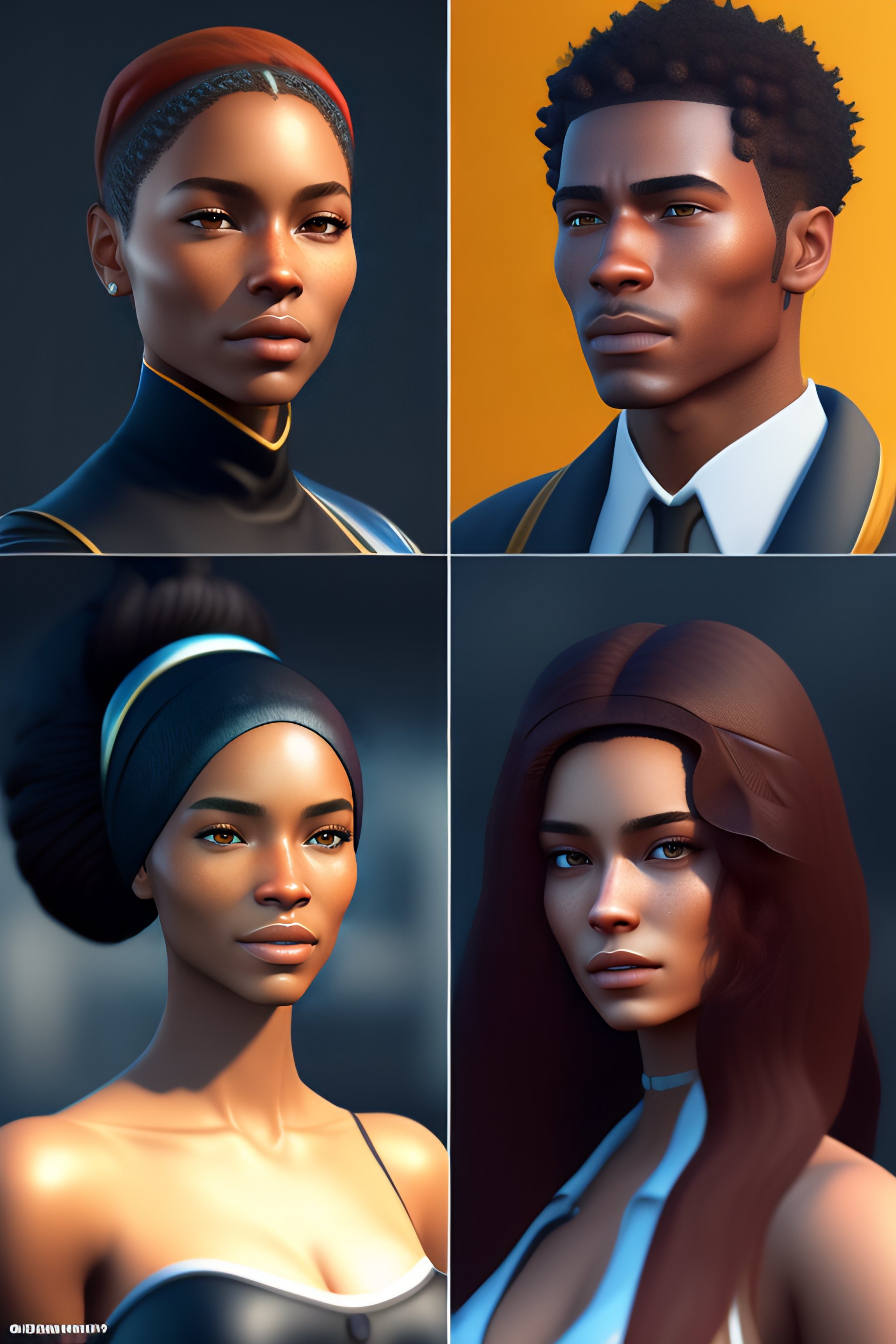 Lexica - Students as avatars in SecondLife, hd, hyperrealistic, cinematic