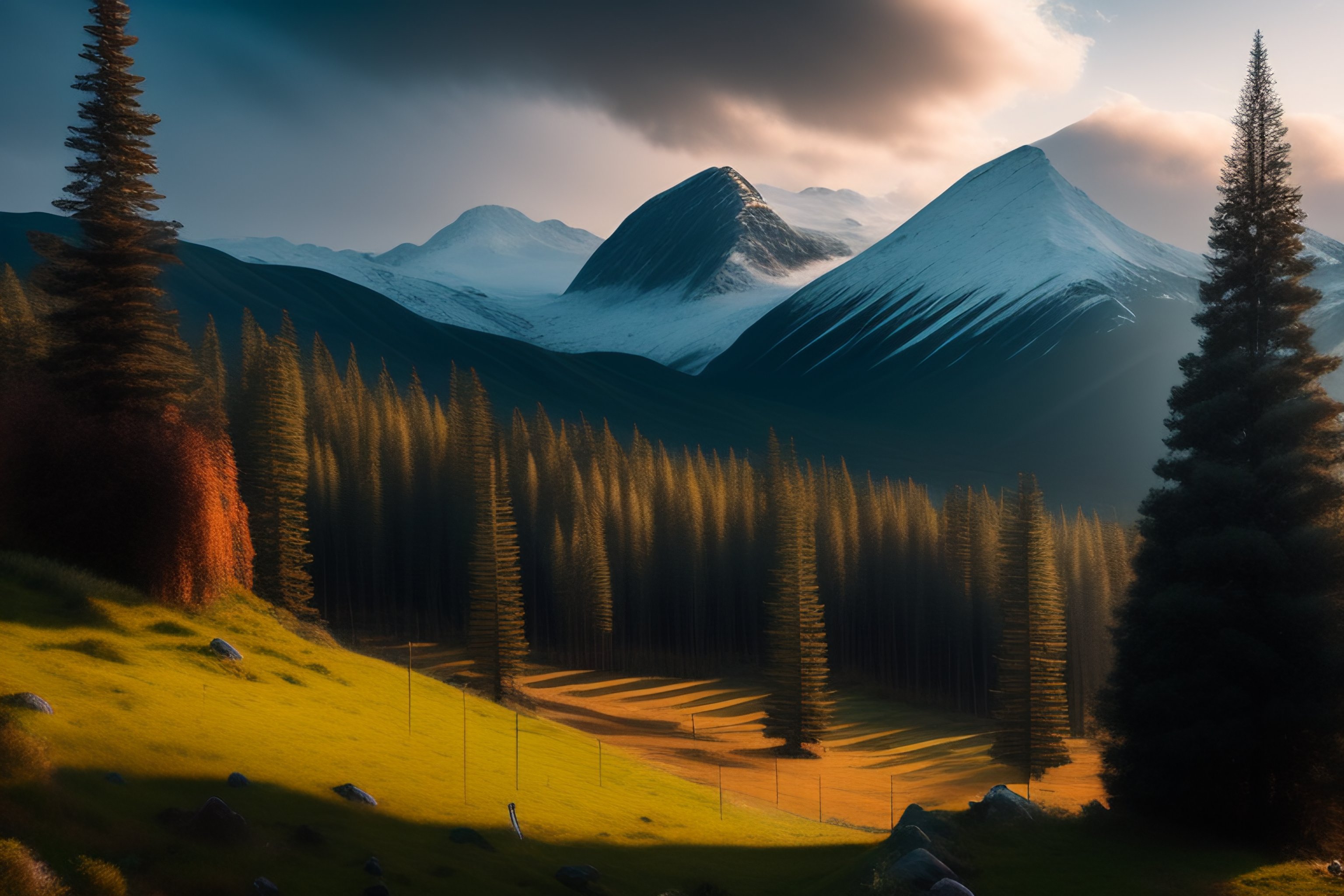 Lexica - A forest of spears appears on the hill