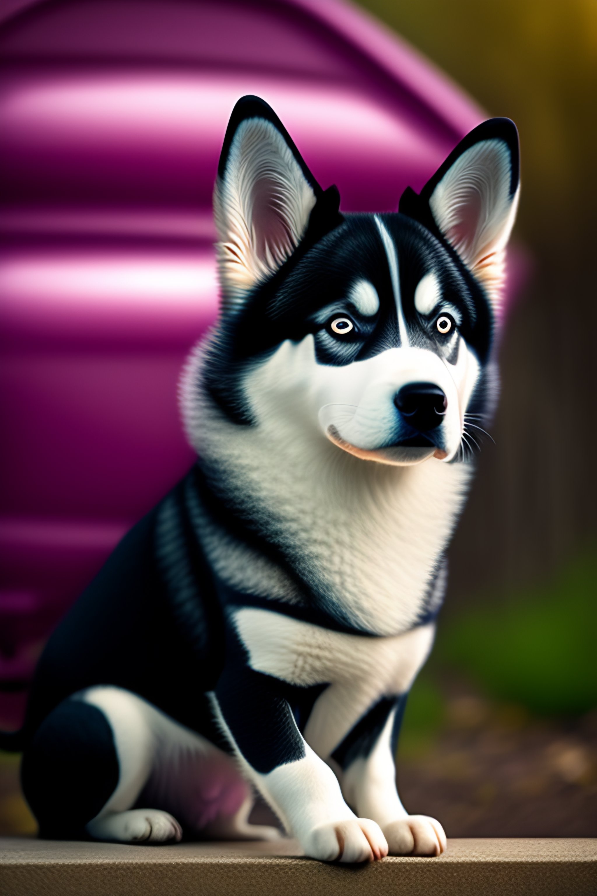 Lexica - Dog husky cthulhu devil octopus